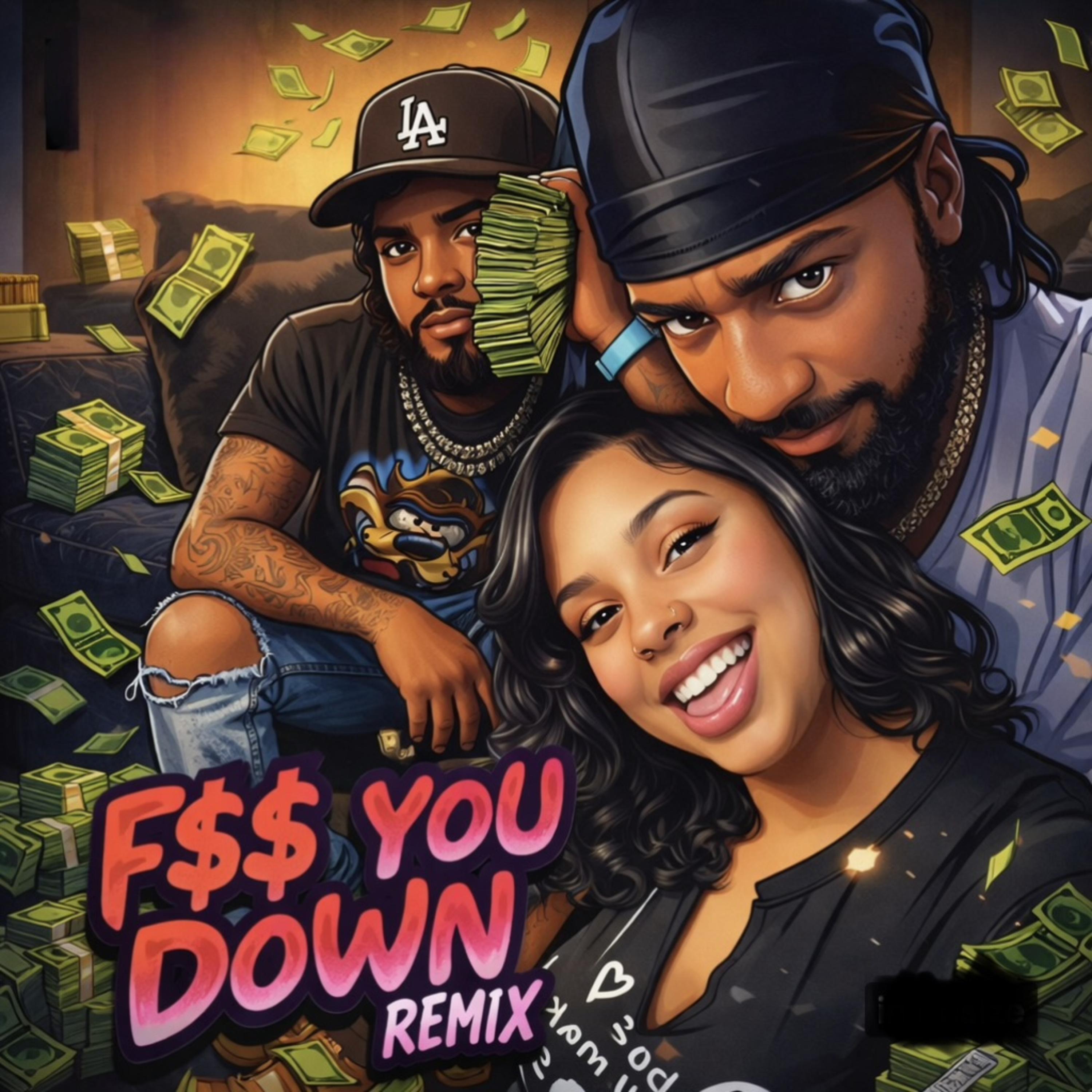 FUCK YOU DOWN (REMIX) artwork