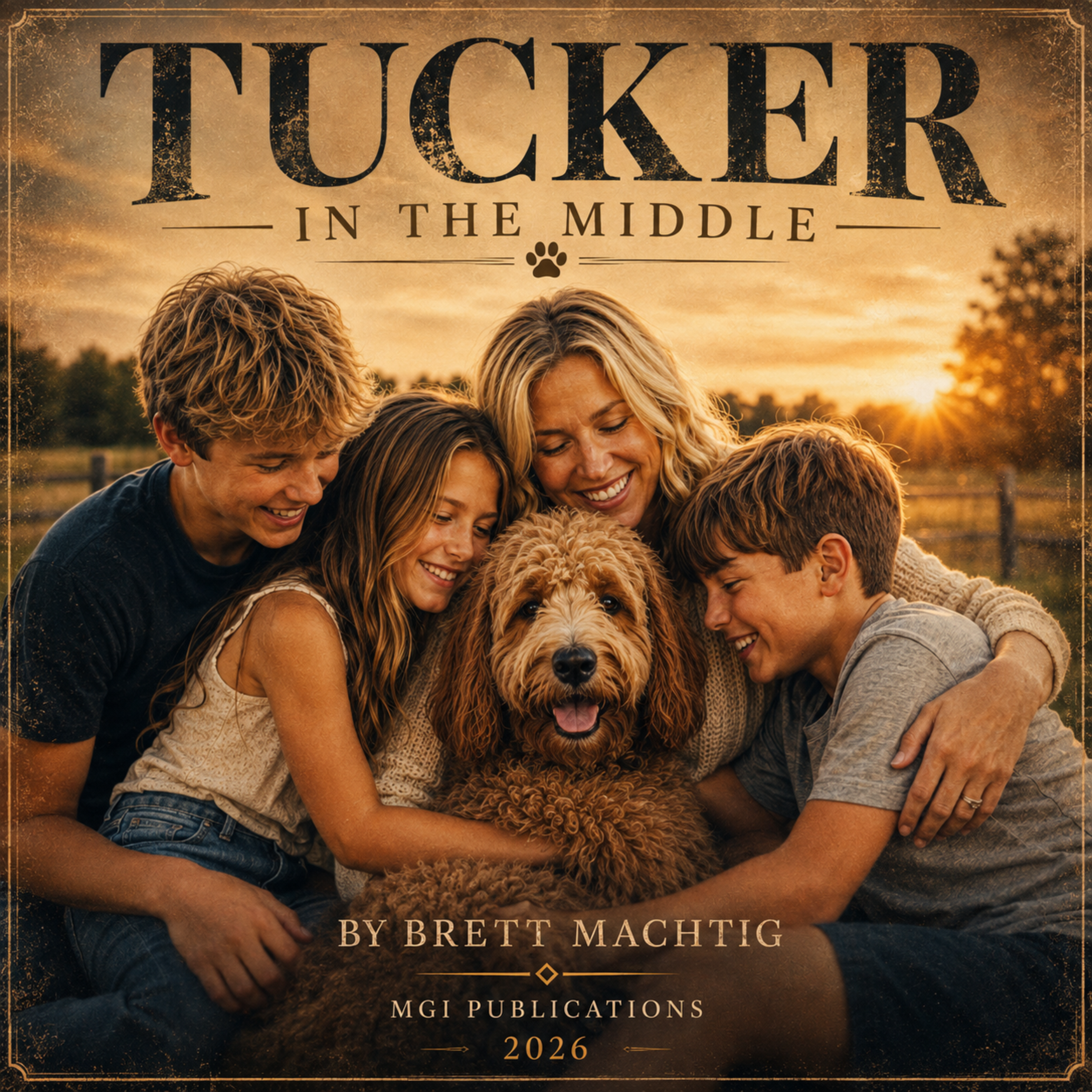 Tucker In The Middle by Brett Machtig cover art