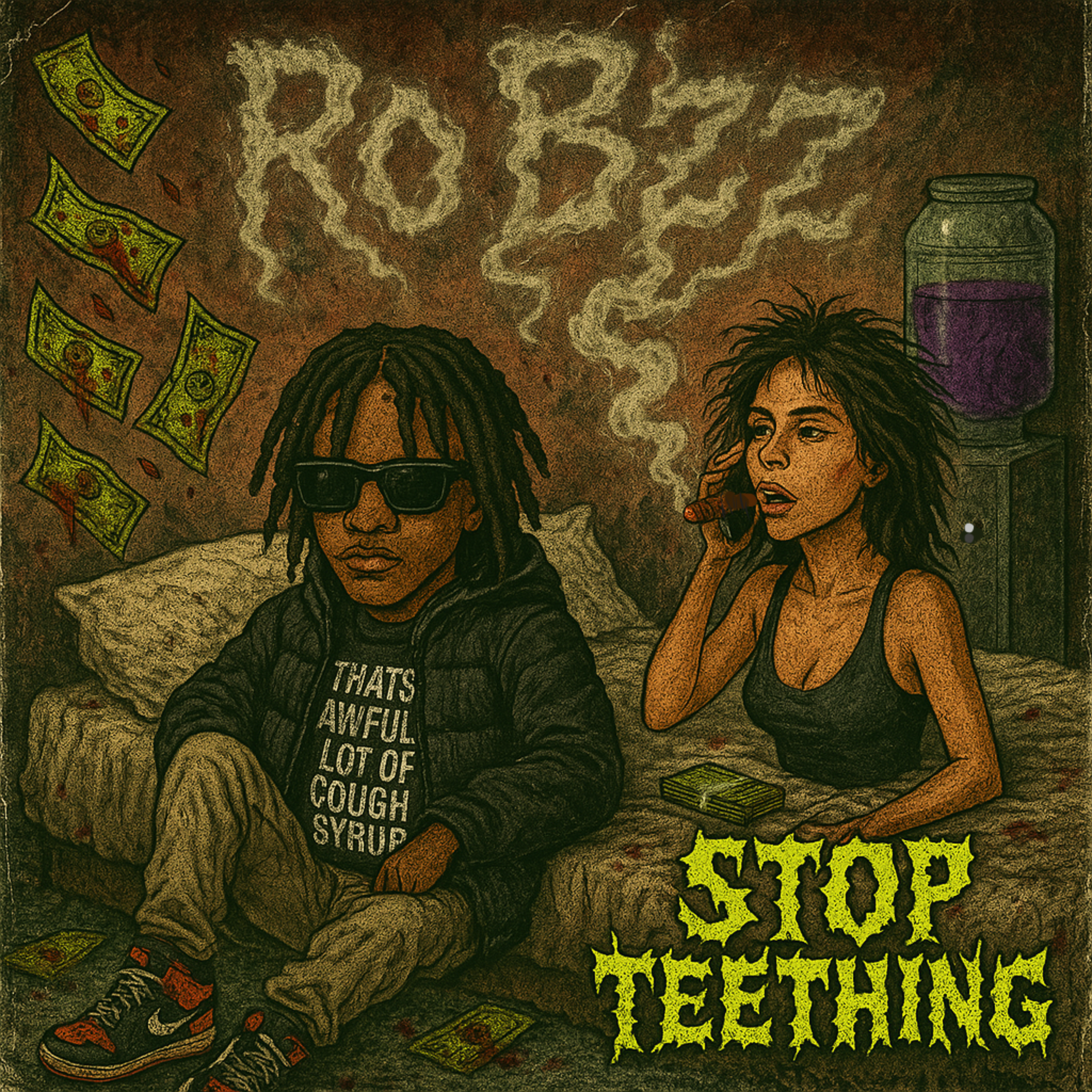 Stop Teething artwork