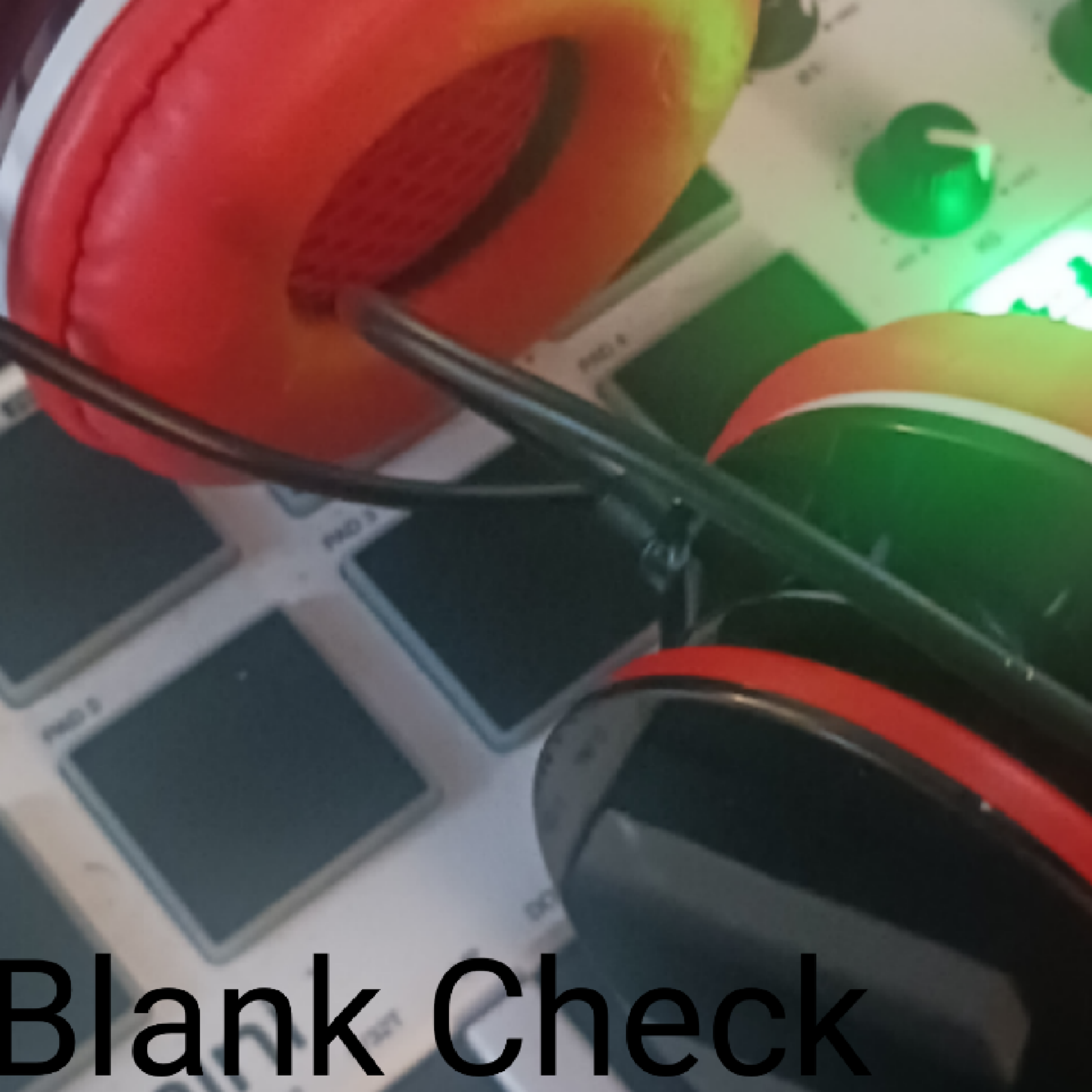 Blank Check artwork