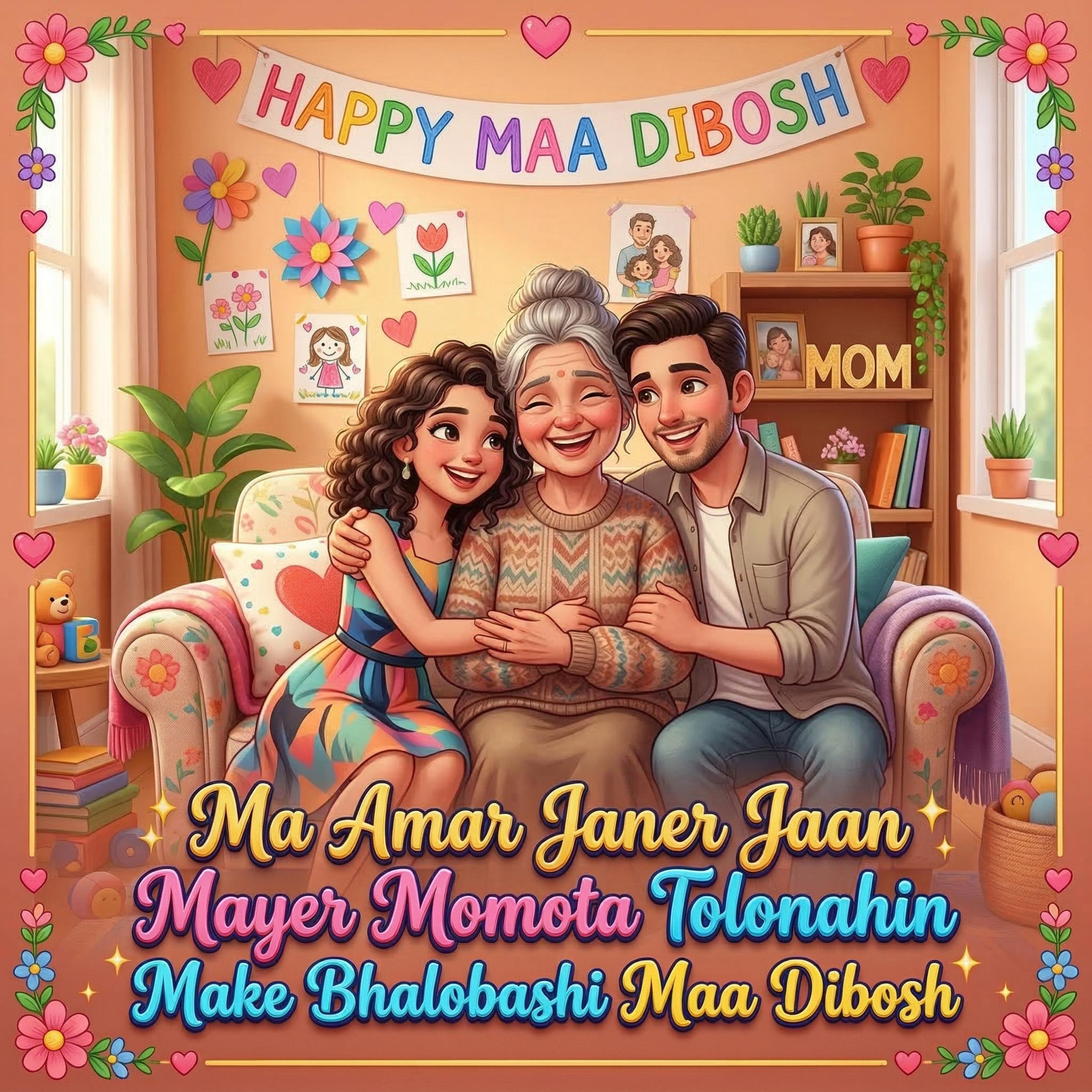 মা আমার জানের জান মায়ের মমতা ম্যাকে ভালোবাসি Ma Amar Janer Jaan Mayer Momota Make Bhalobashi by Mubin TusHar cover art