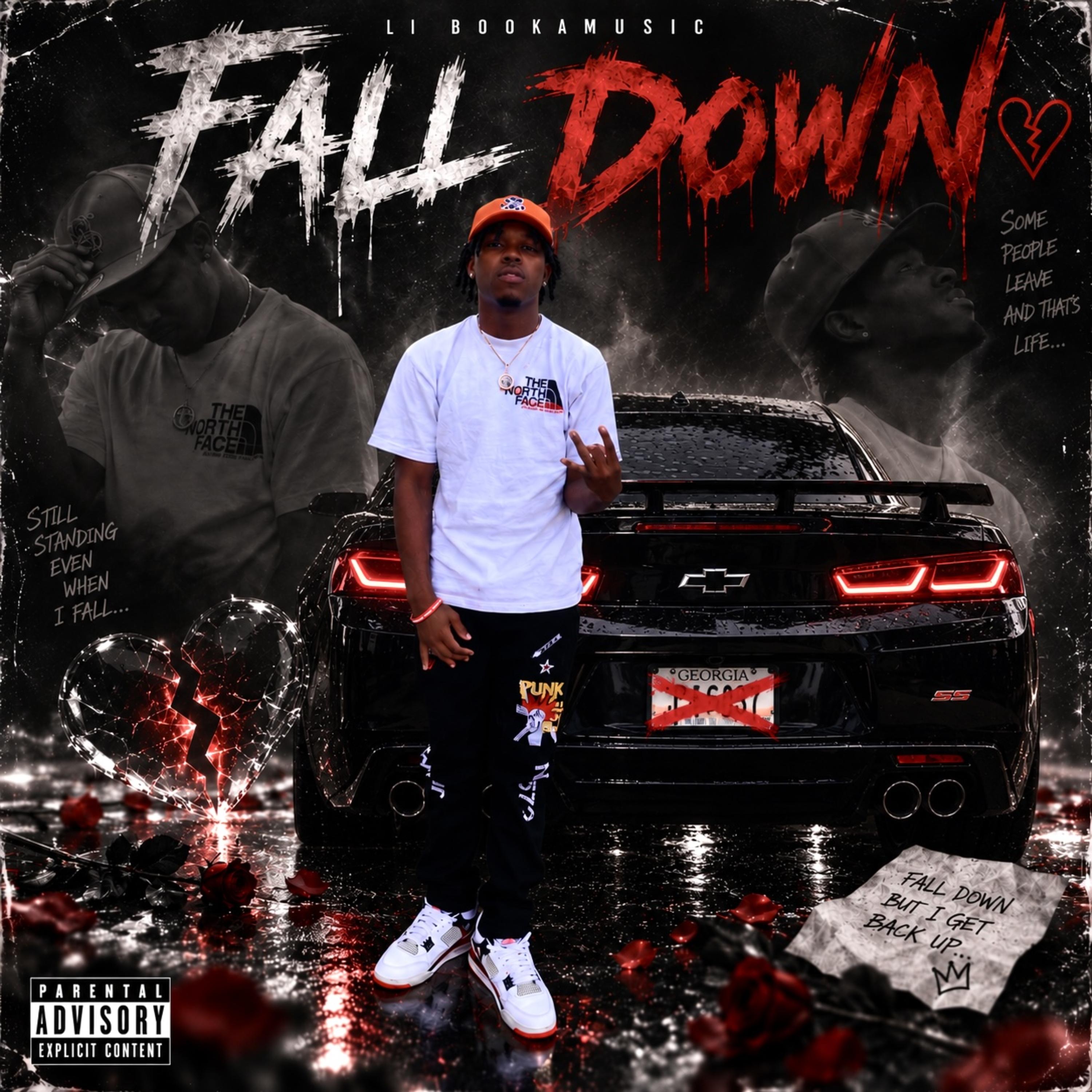 Fall Down by Li. Booka cover art