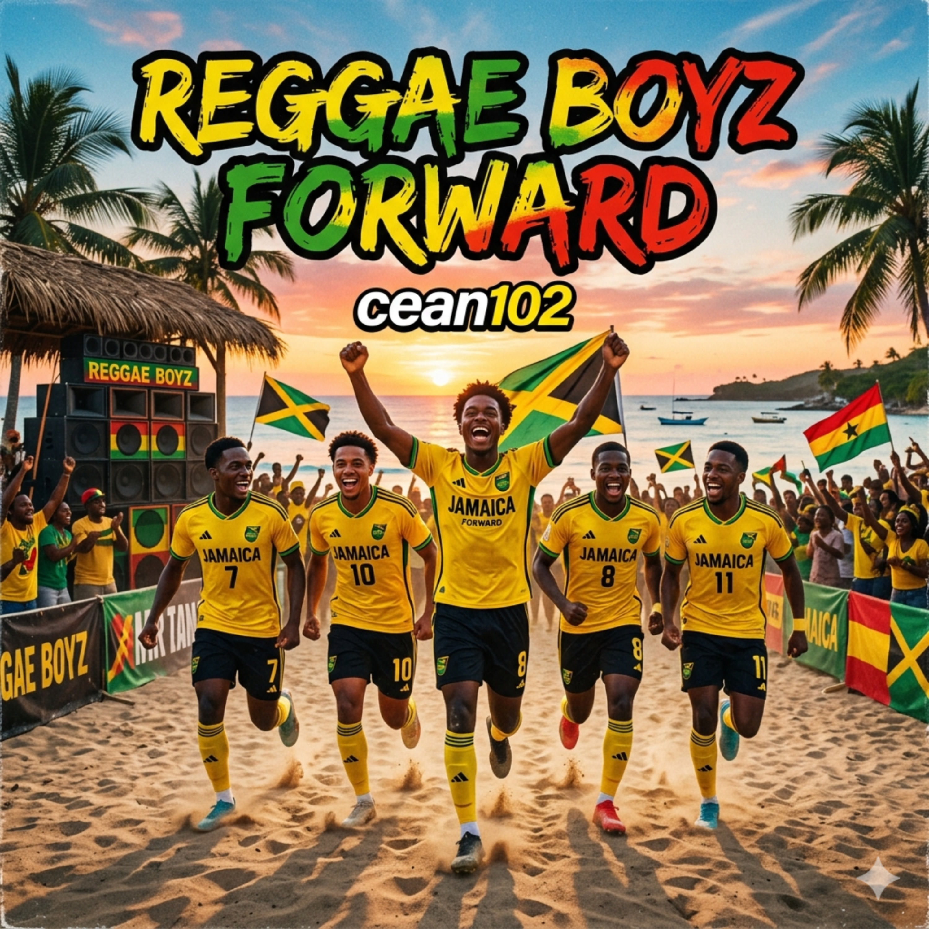 Reggae Boyz Forward artwork