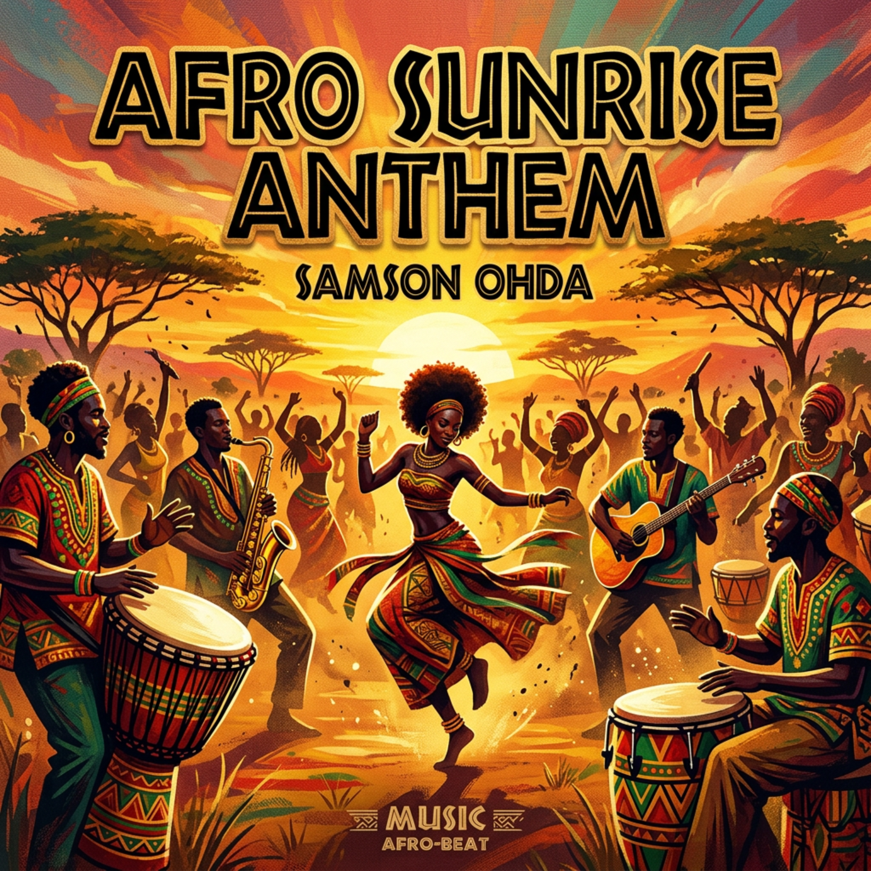 Afro Sunrise Anthem by Samson Ohda  cover art