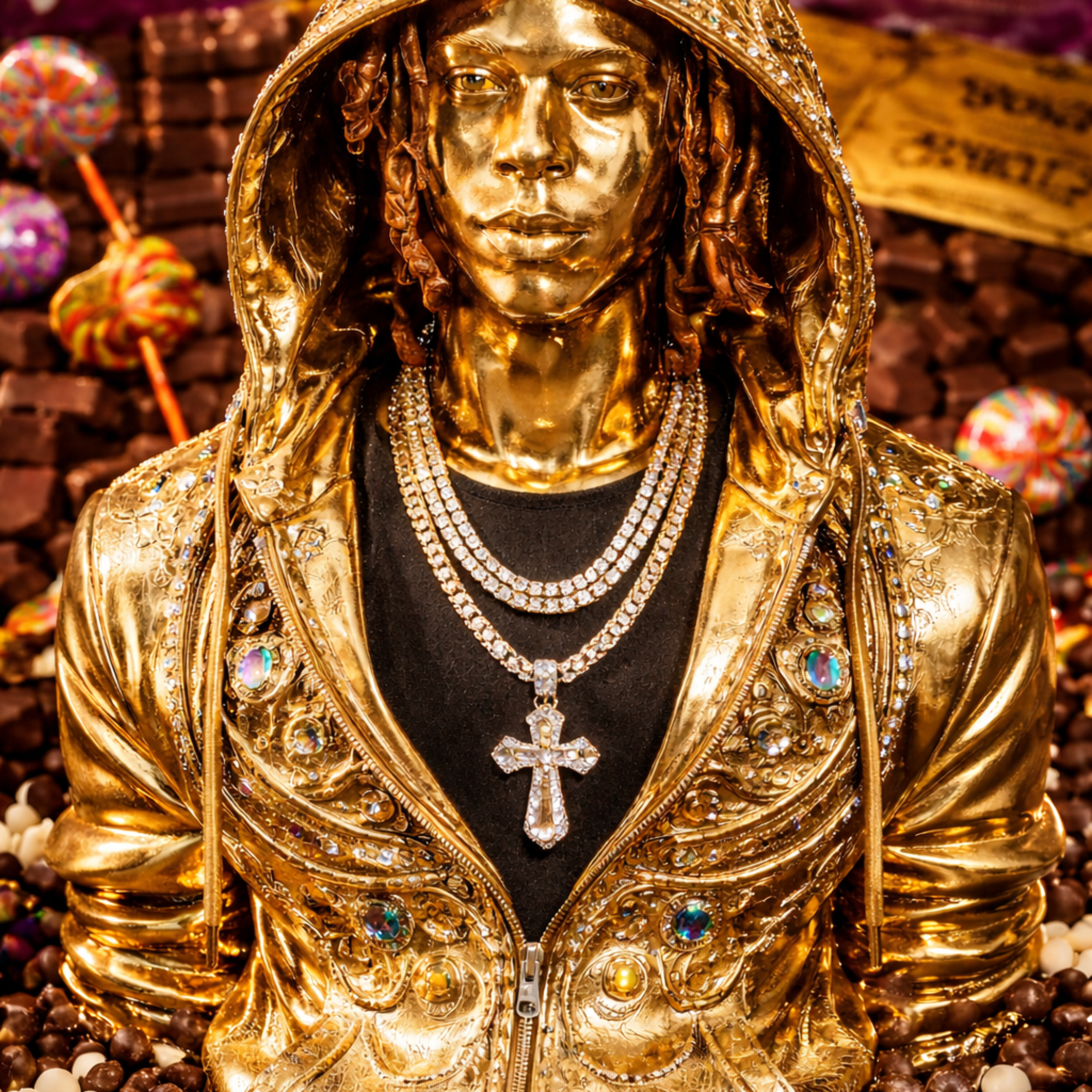 BLACK Willie Wonka artwork