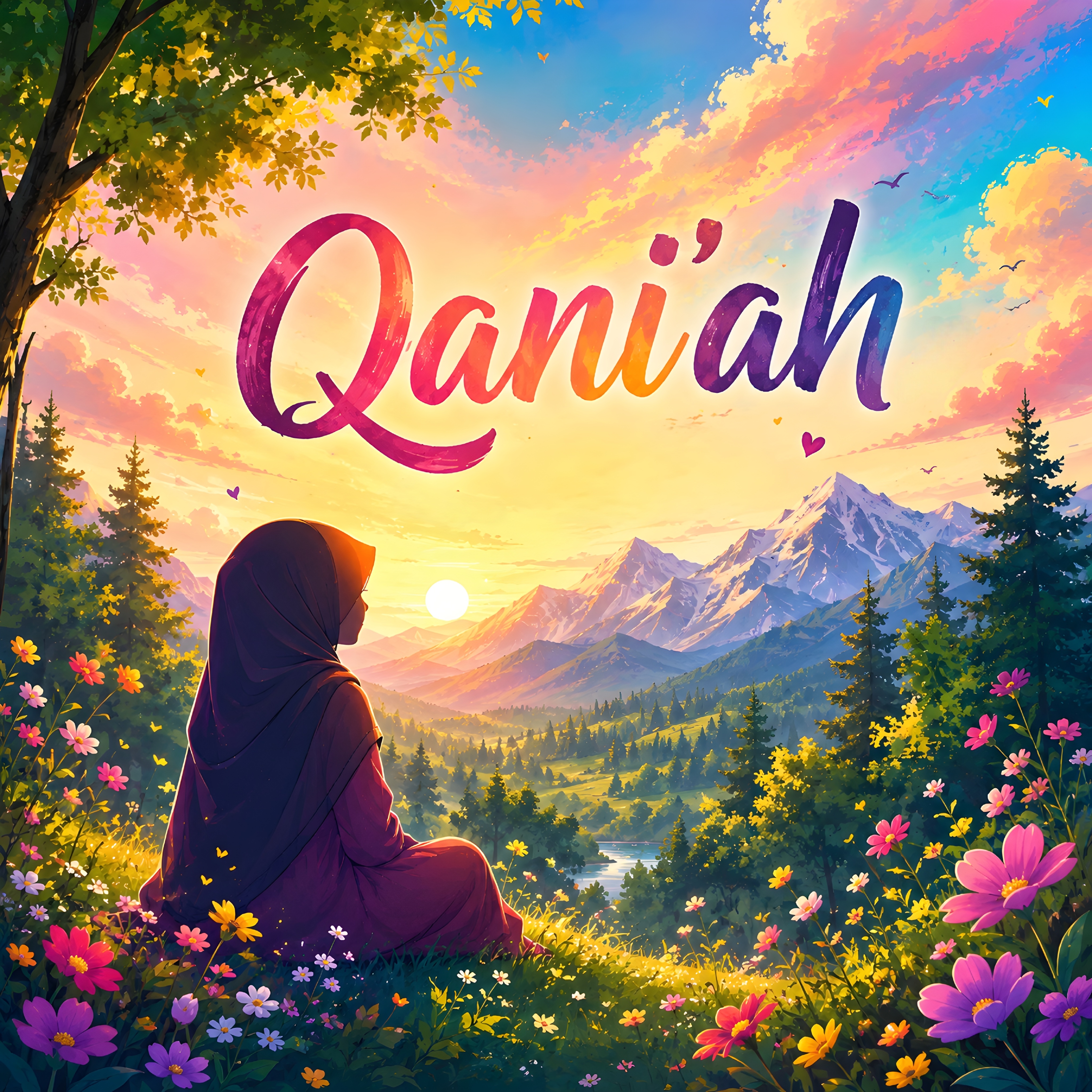Qani'ah by Qalbi Tunes cover art