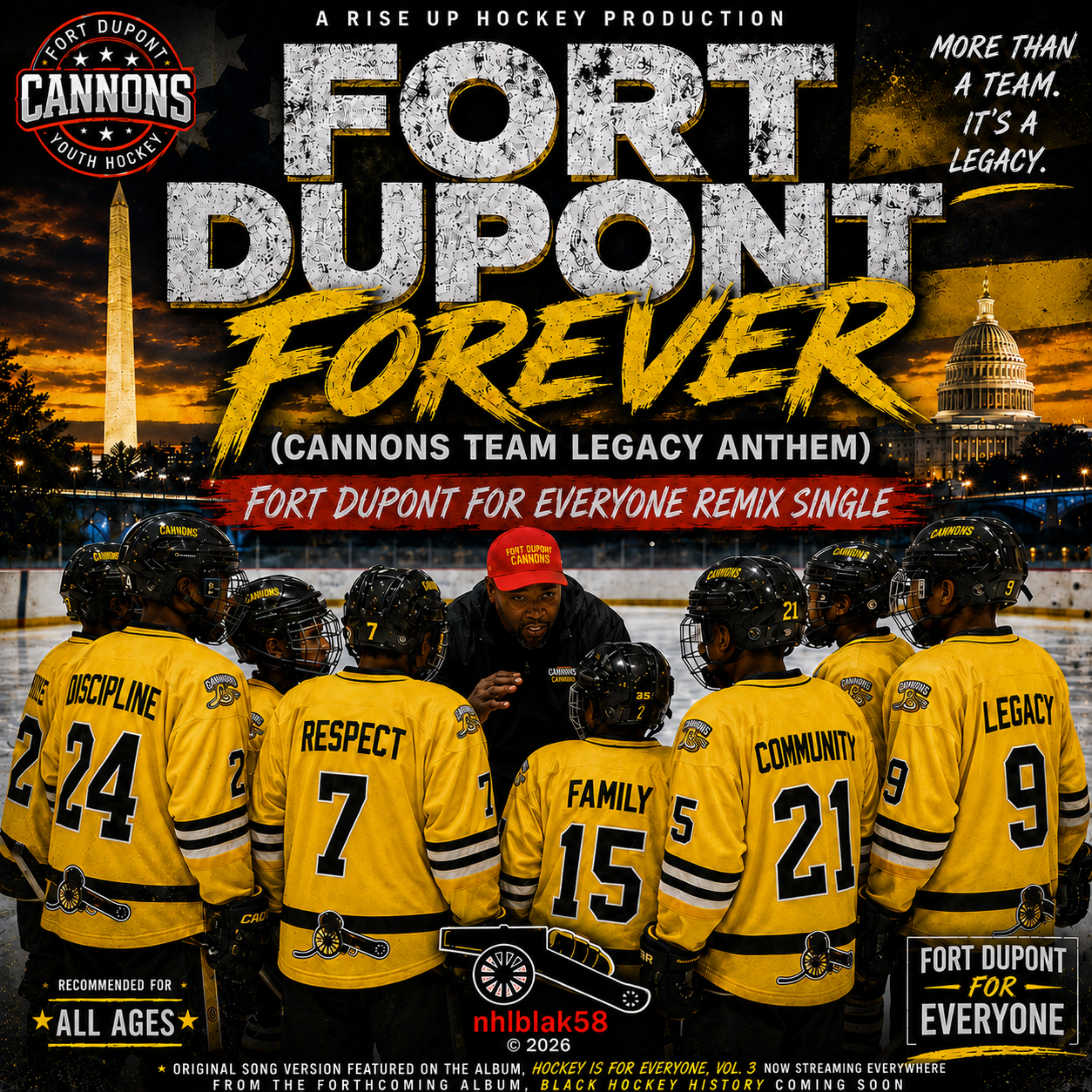 Fort Dupont Forever (Cannons Team Anthem Remix) by nhlblak58 @RISE UP Media cover art