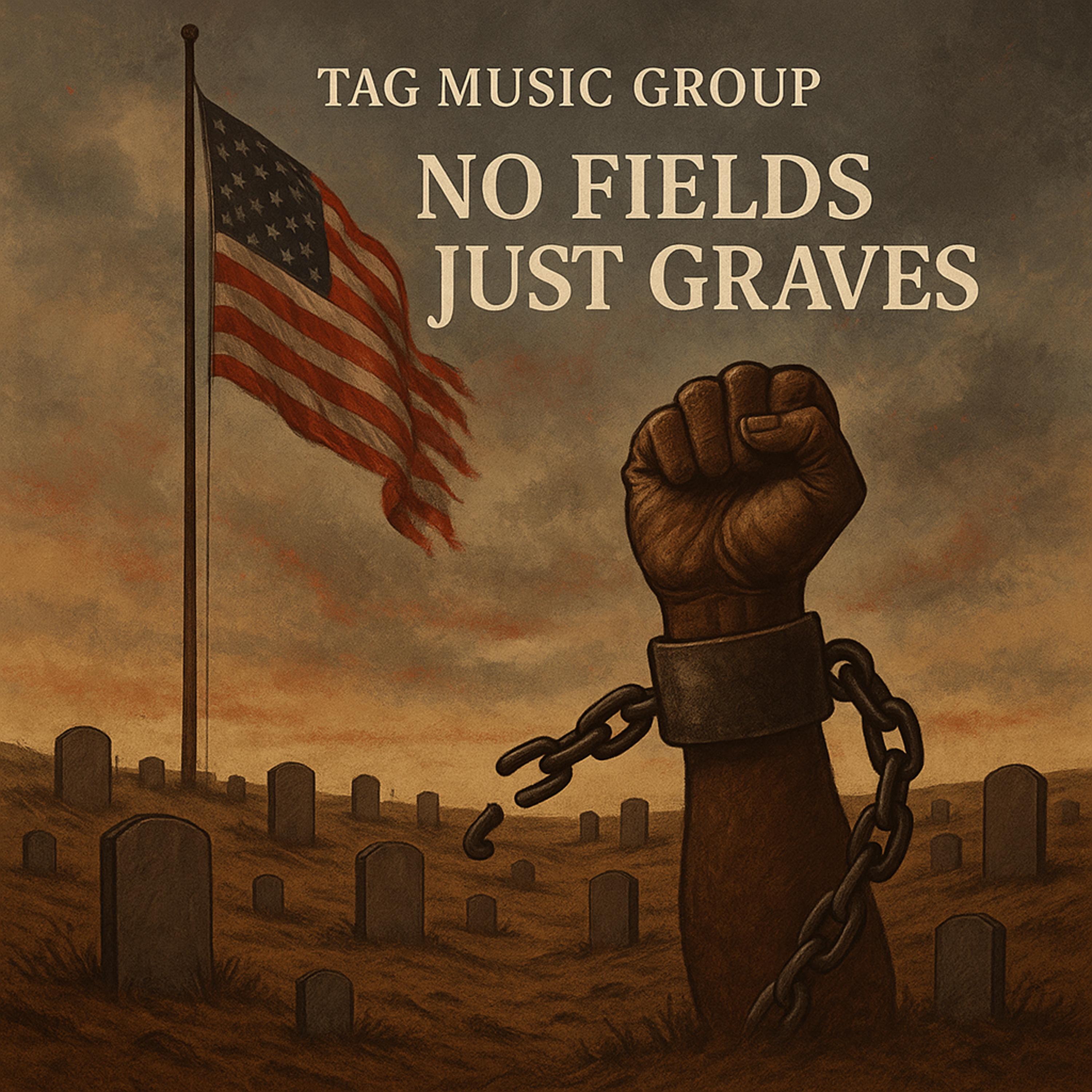 NO FIELDS JUST GRAVES artwork