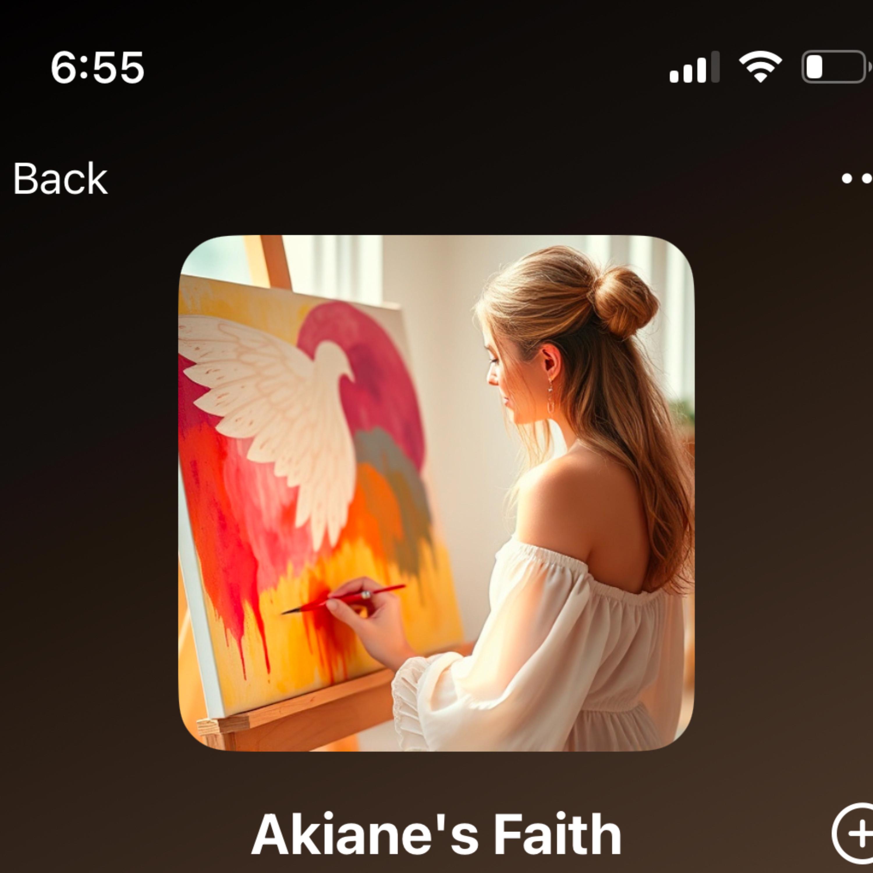 Akiane’s Faith artwork
