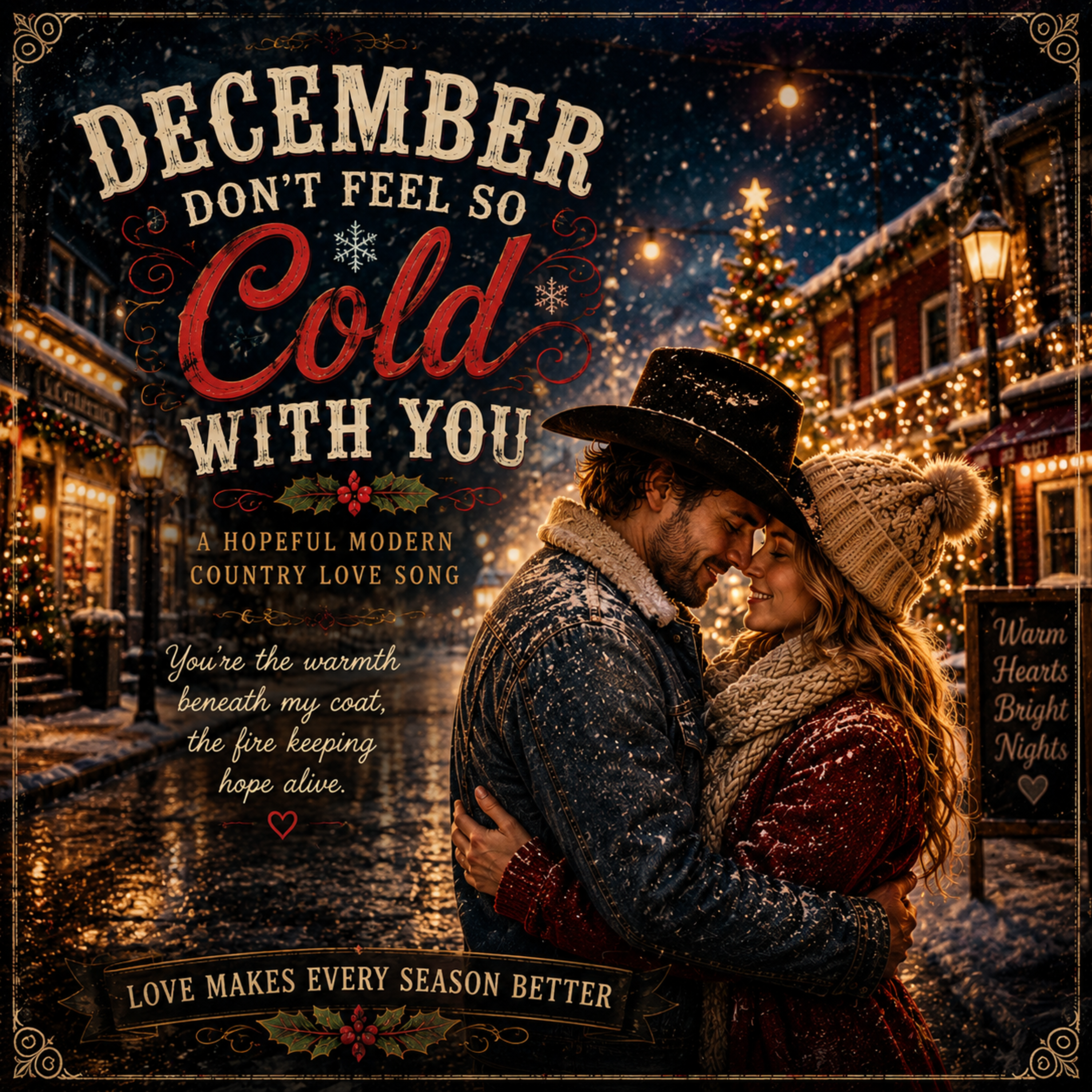 December Don’t Feel So Cold With You by Gospel & Blues Meets Country cover art
