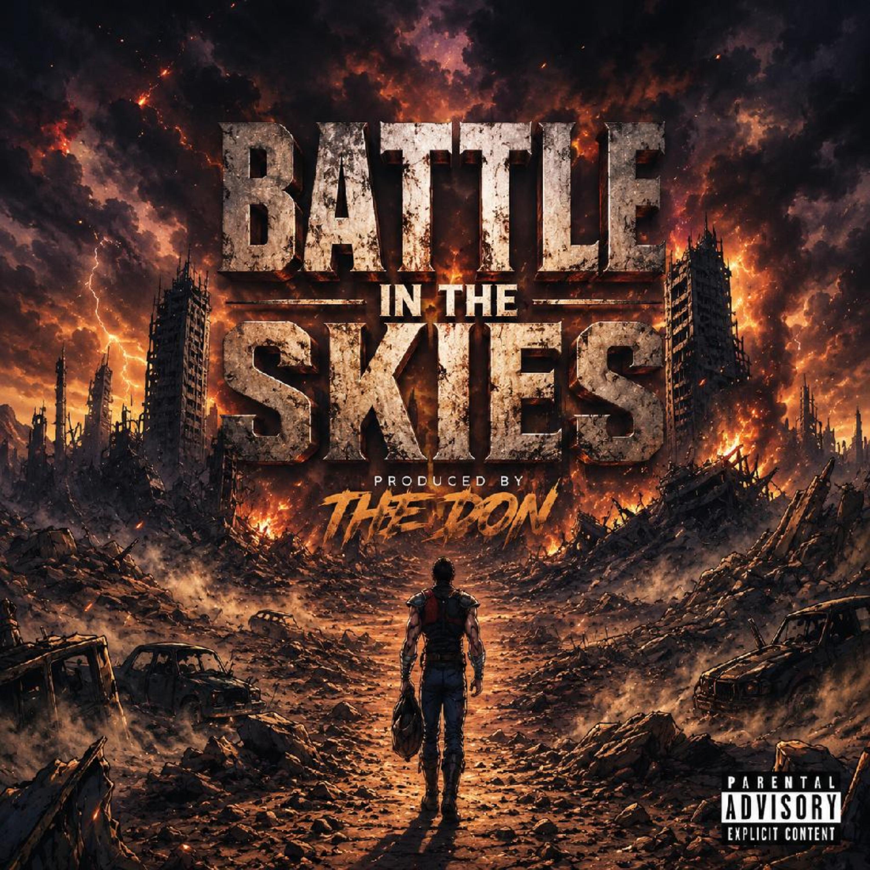 Battle In The Skies by ADNE A Dezert Named Eagel cover art