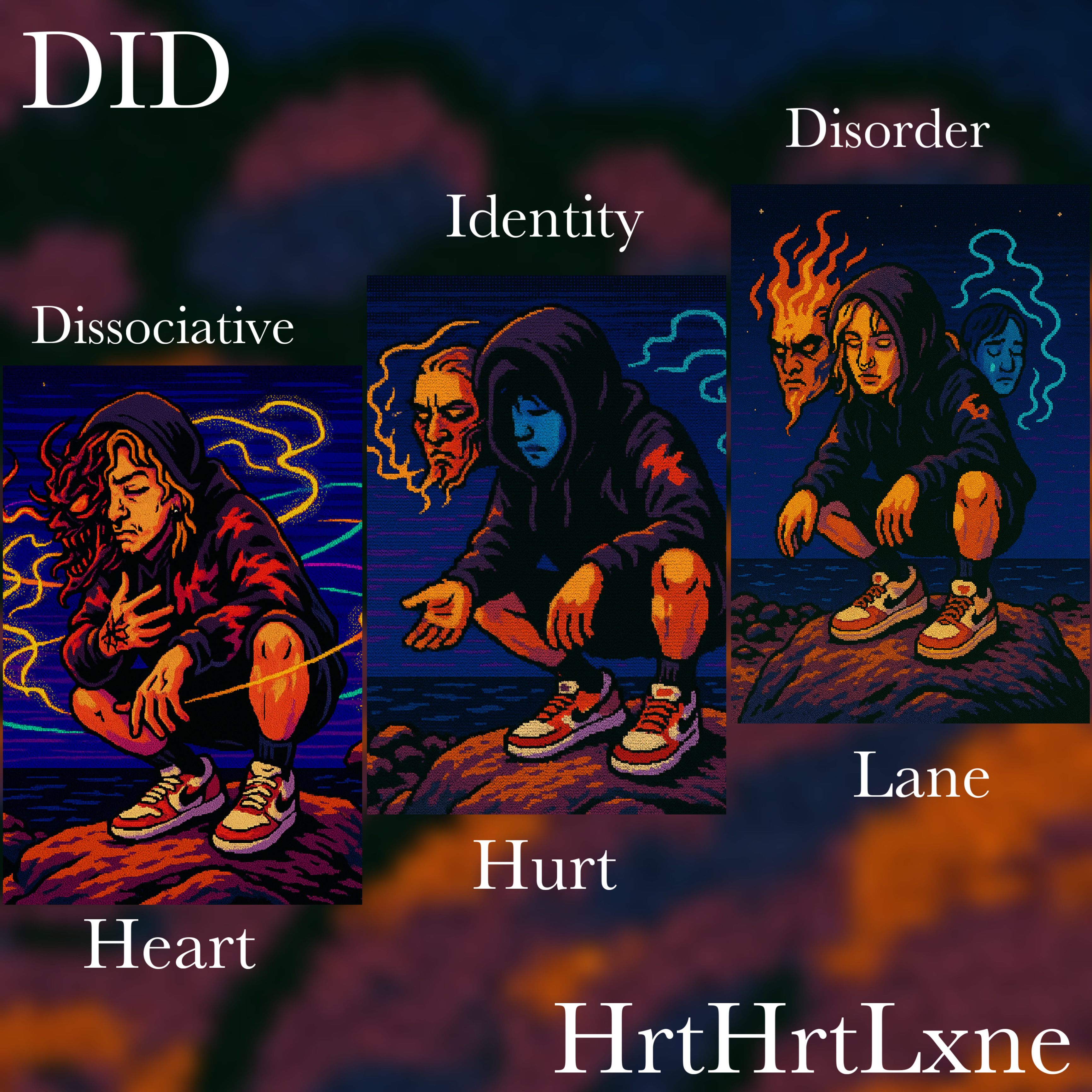 DID (Dissociative Identity Disorder) artwork
