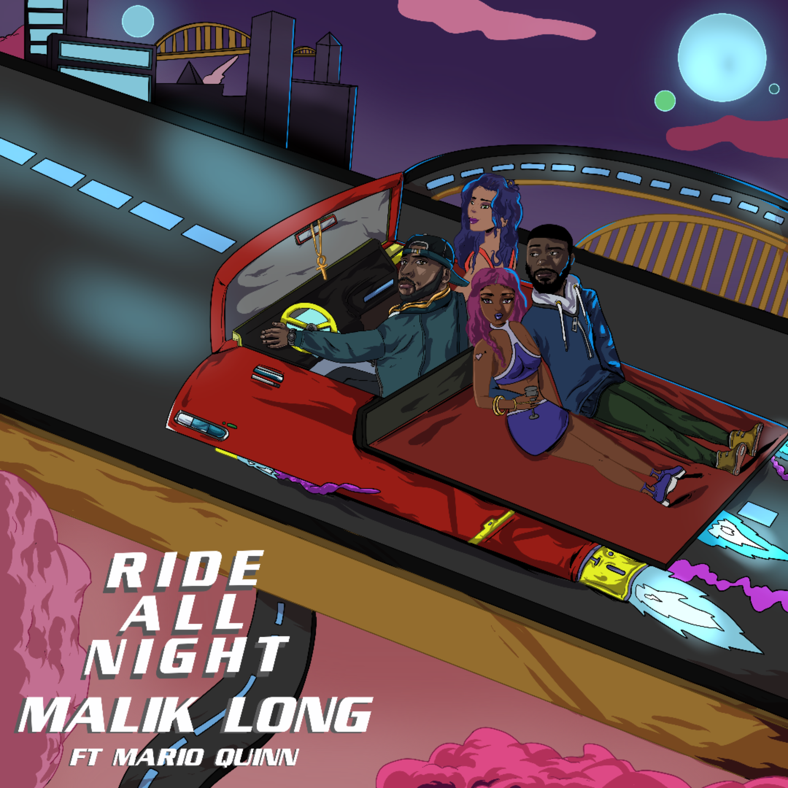 Ride All Night  artwork