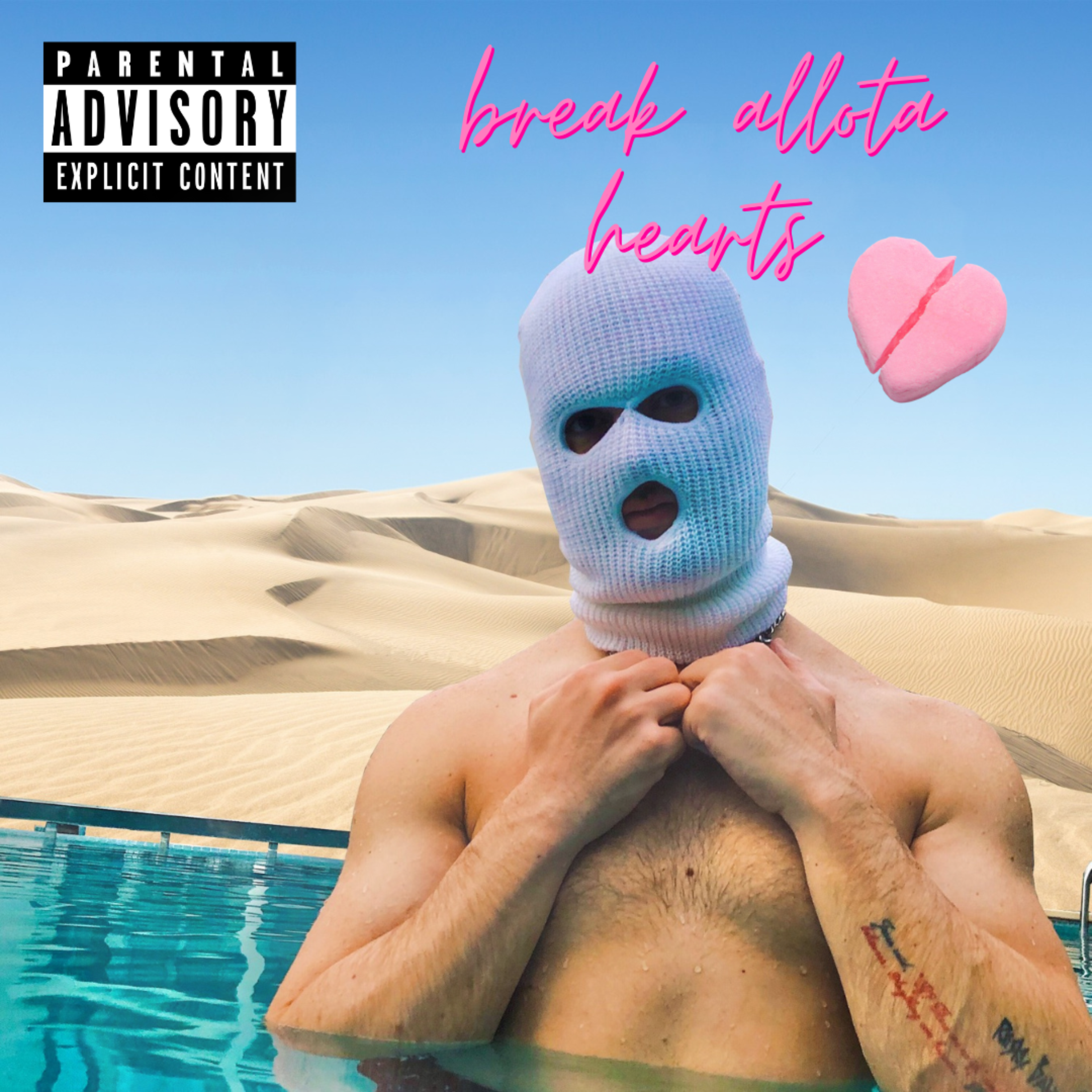 break allota hearts artwork