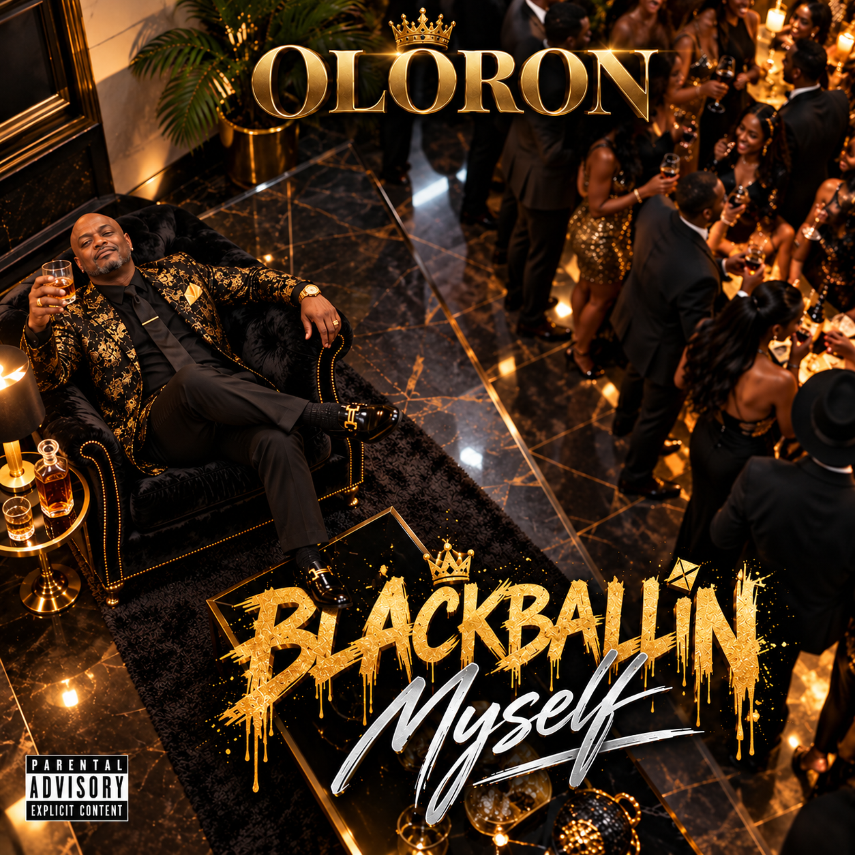 Blackballin Myself by OLORON cover art