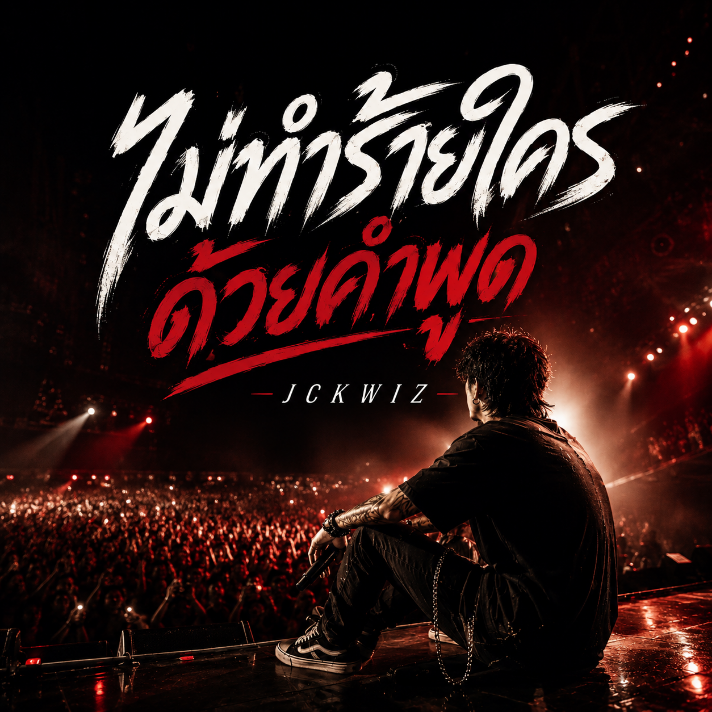 ไม่ทำร้ายใครด้วยคำพูด by Jckwiz cover art