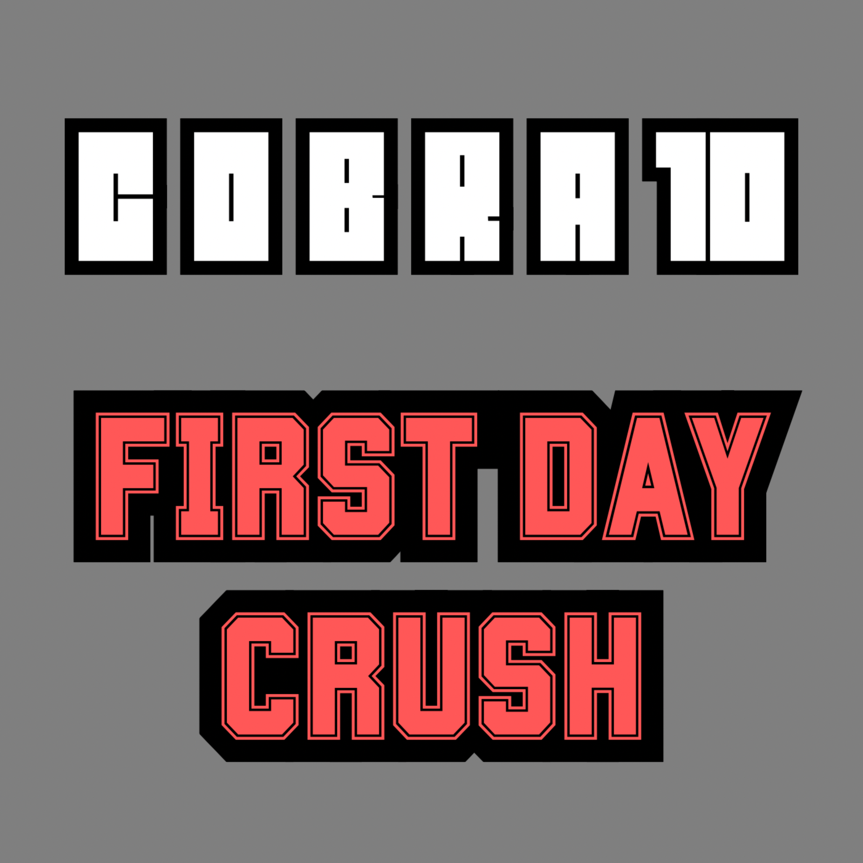 First Day Crush artwork