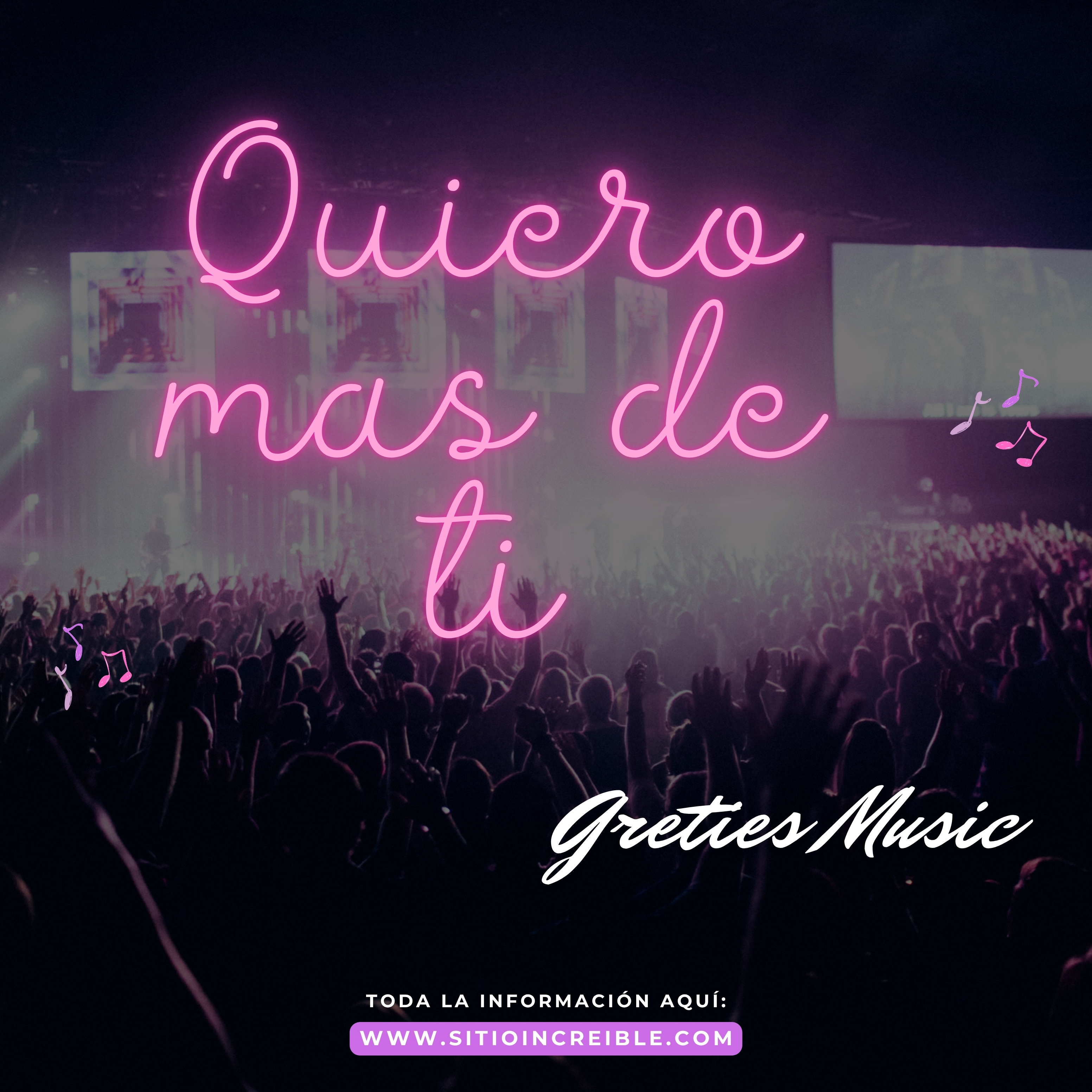 Quiero mas de ti artwork