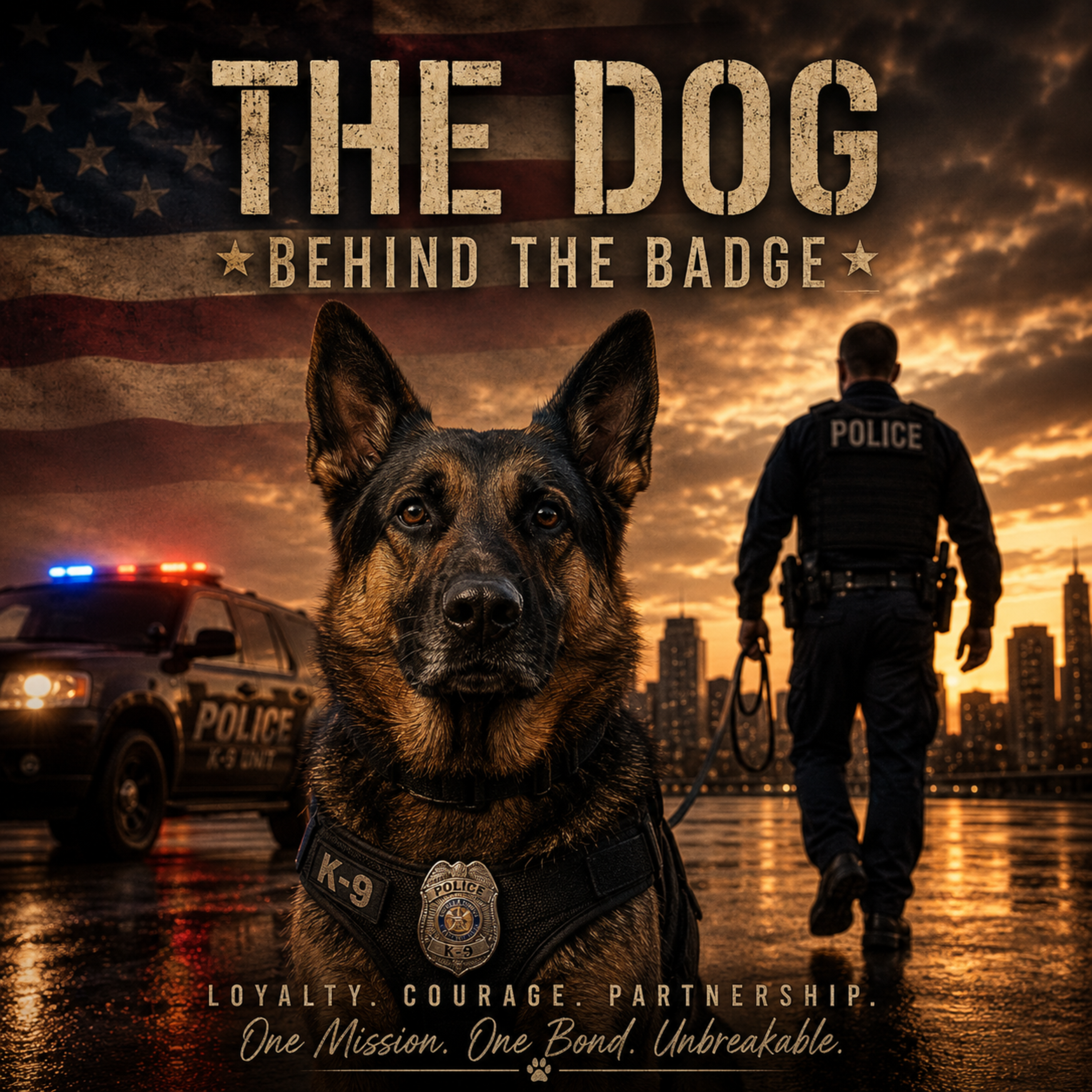 The Dog Behind The Badge by Song Foundry cover art