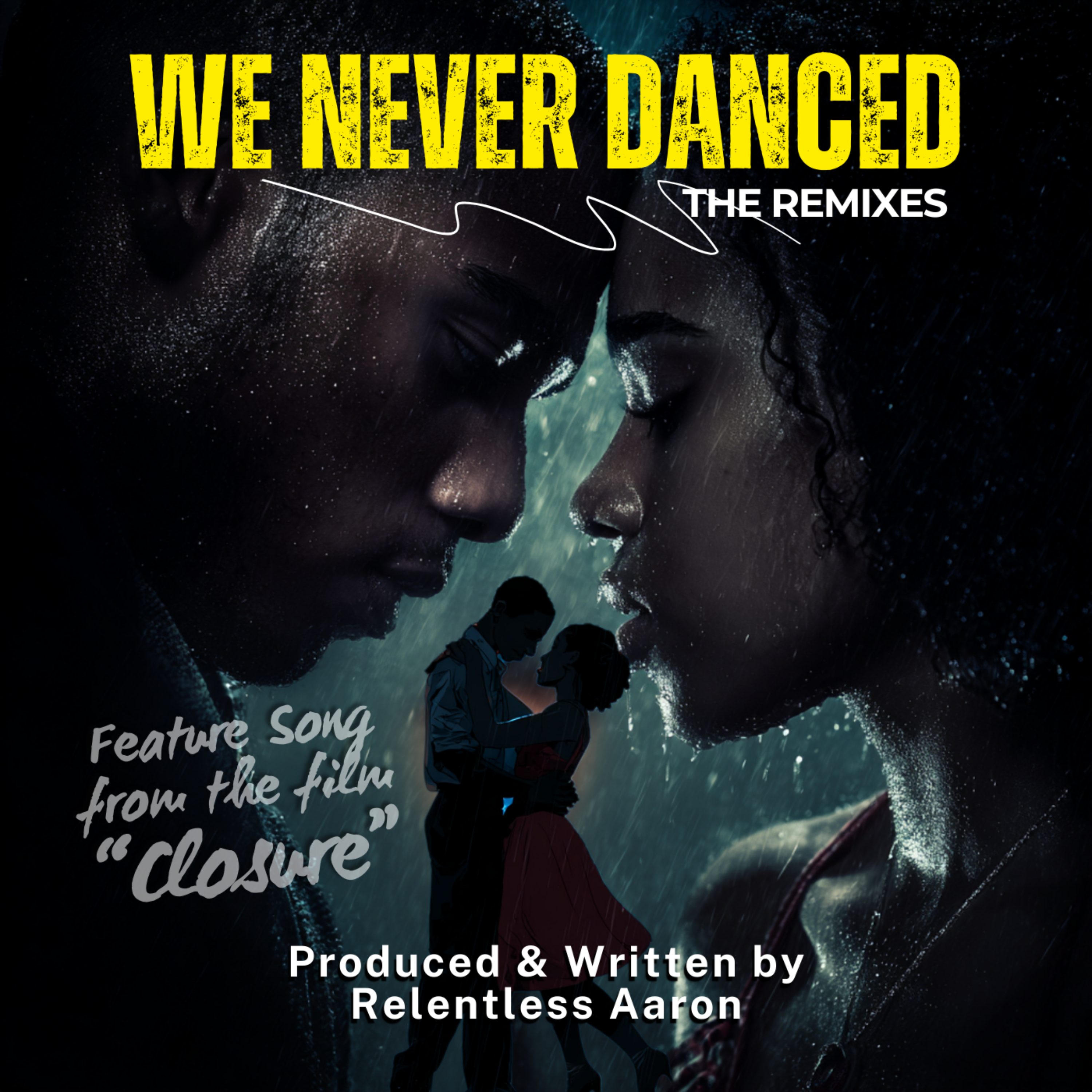 We Never Danced - The Remixes artwork