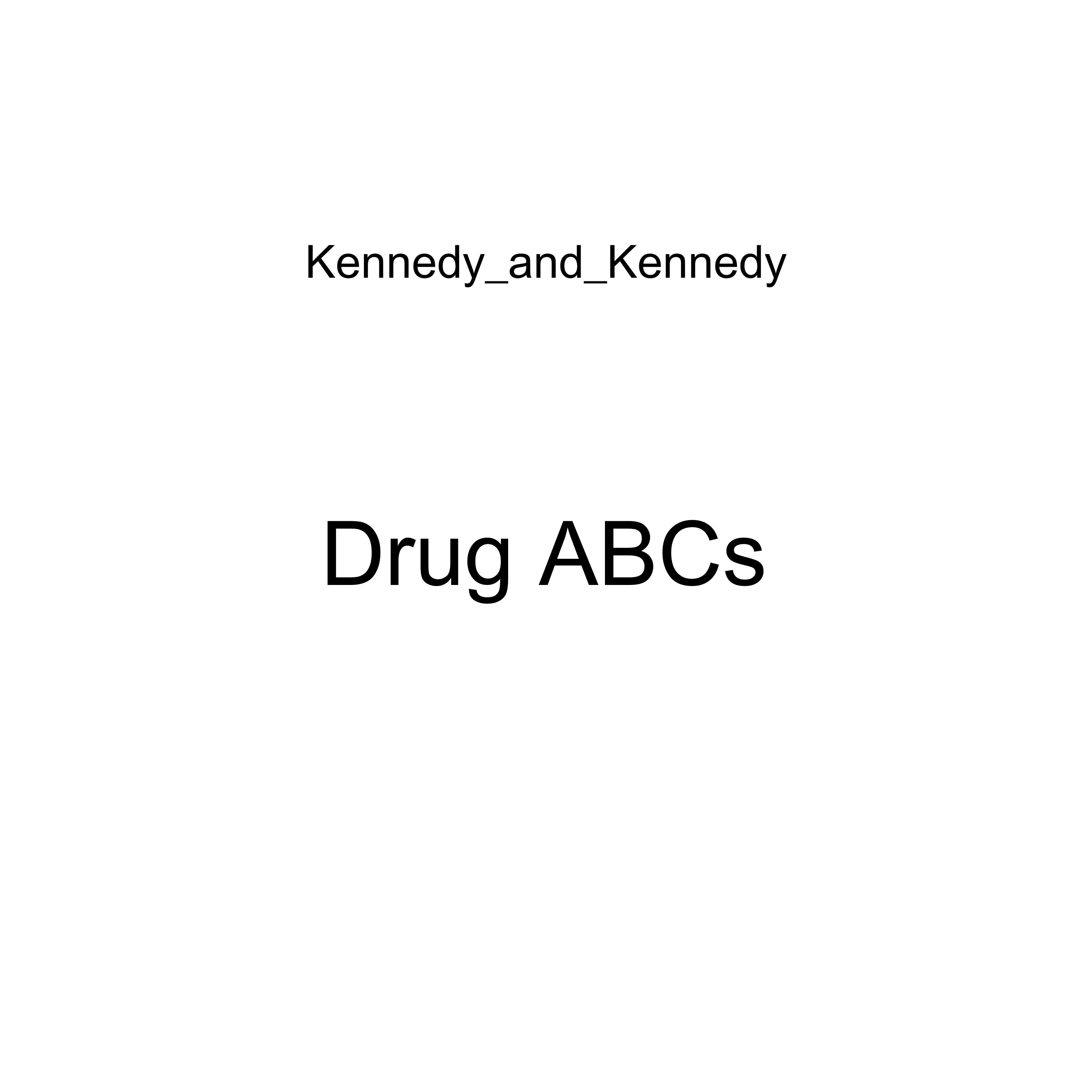 Drug ABCs artwork