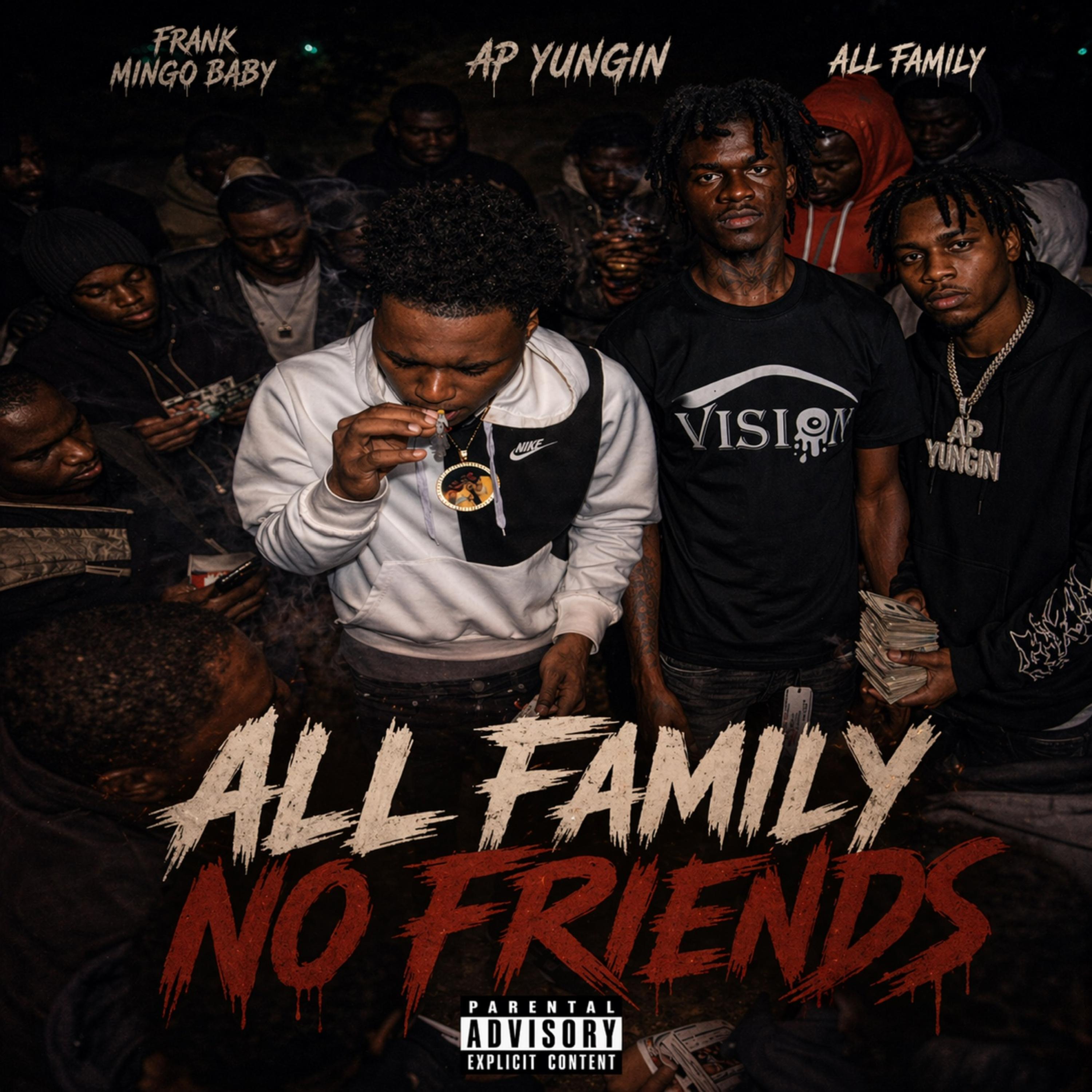 All Family No Friends by Frank Mingo Baby cover art