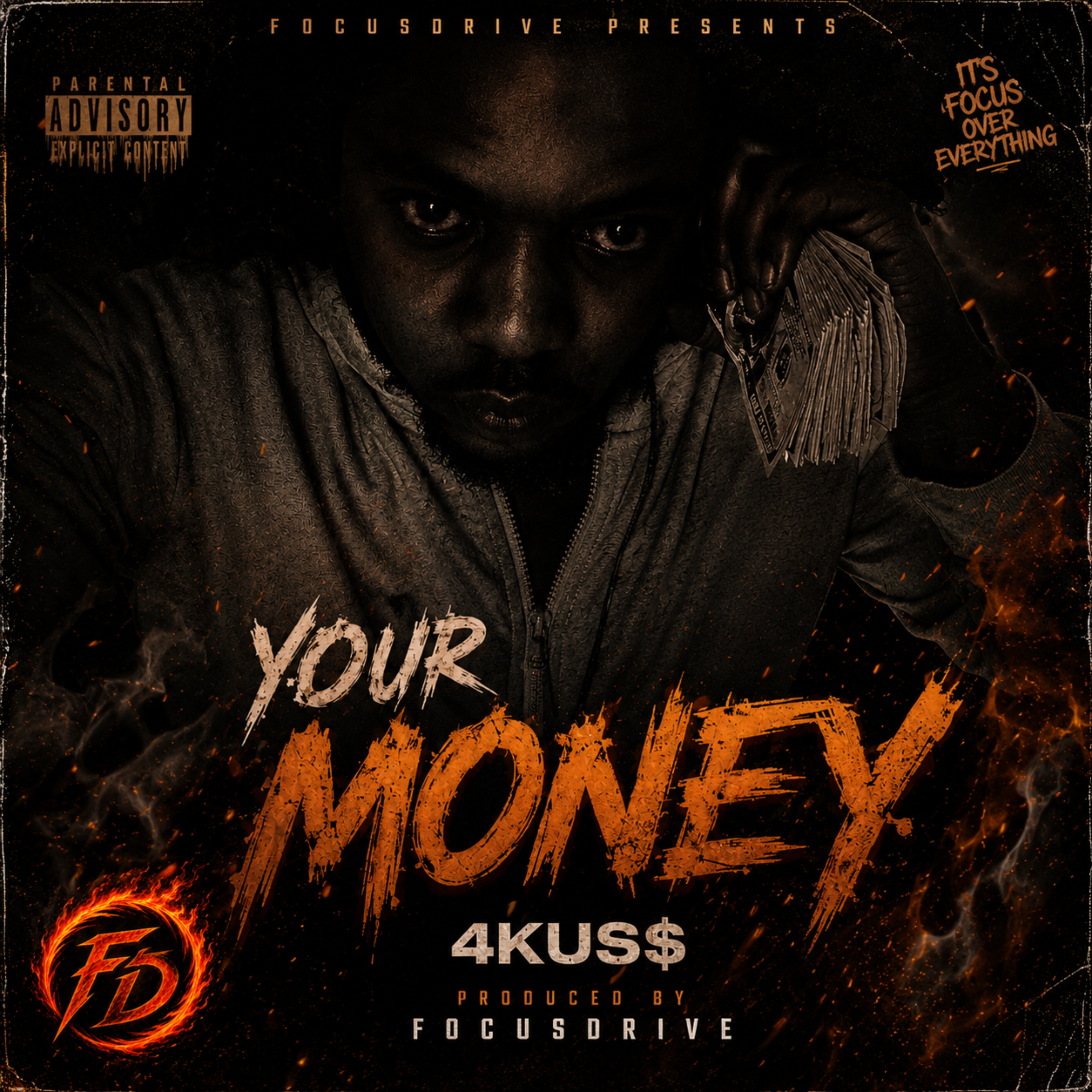 YOUR MONEY by 4KUS$ cover art