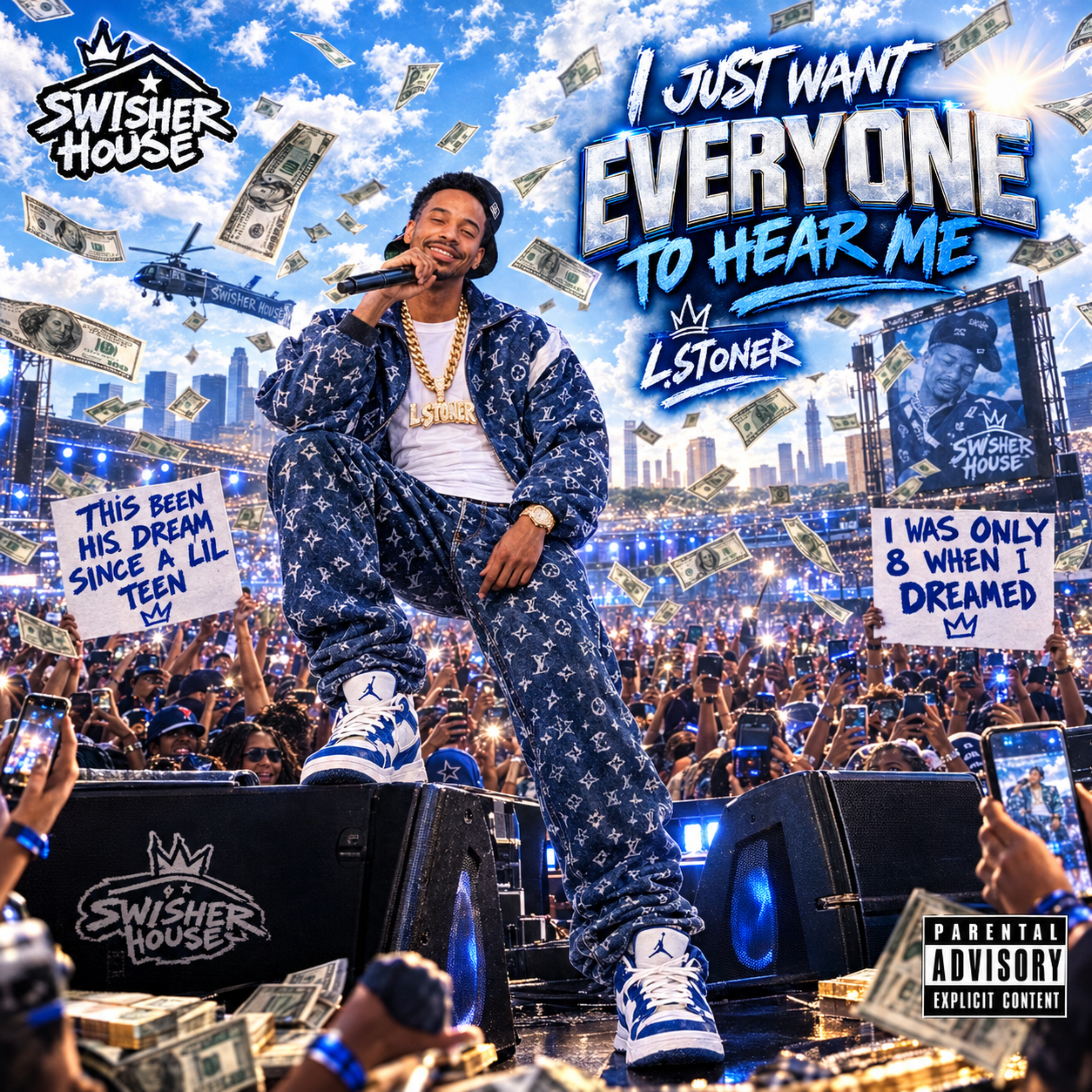 I just want everyone to hear me by L.Stoner cover art