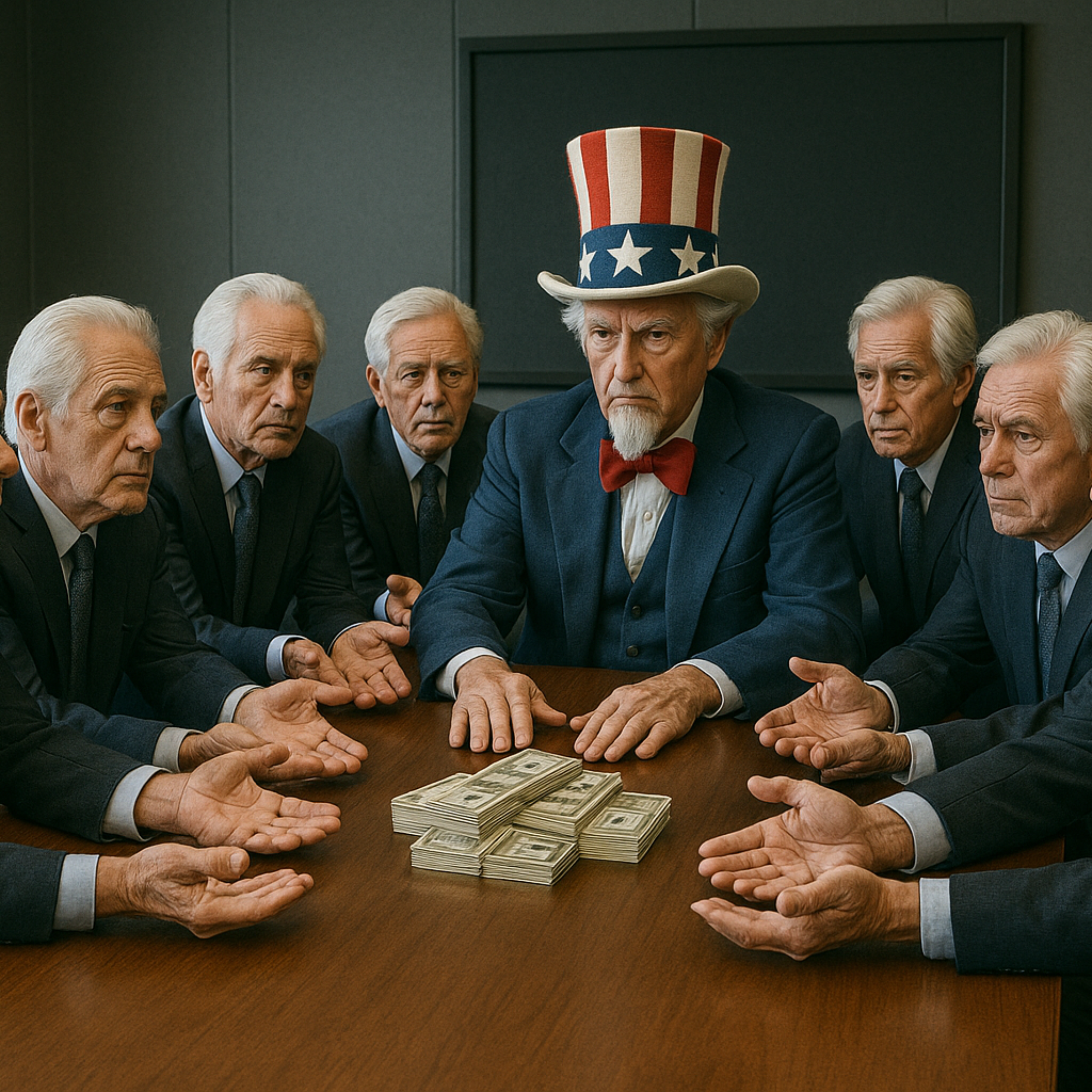 Corporate Welfare Queen artwork