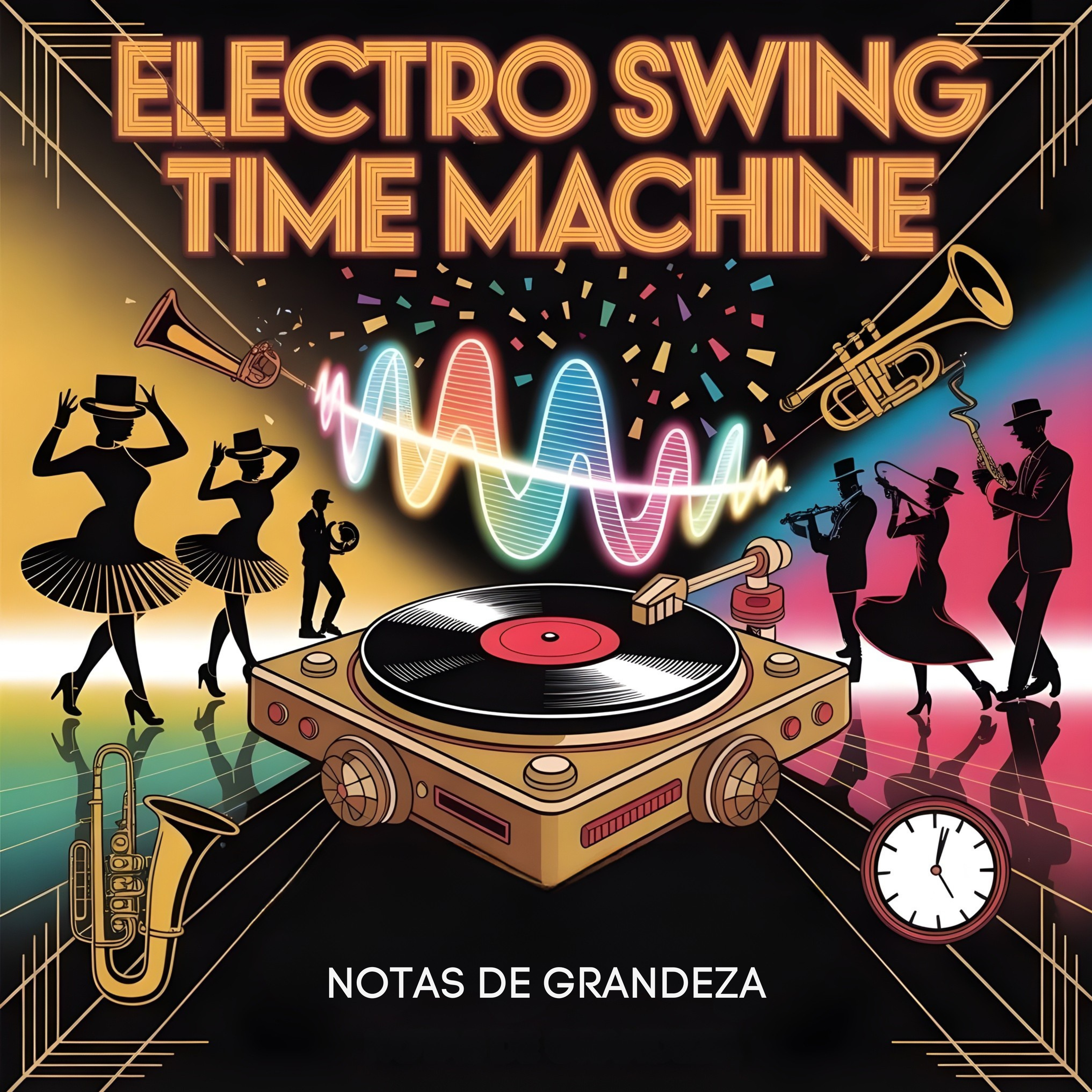 Electro Swing Time Machine artwork