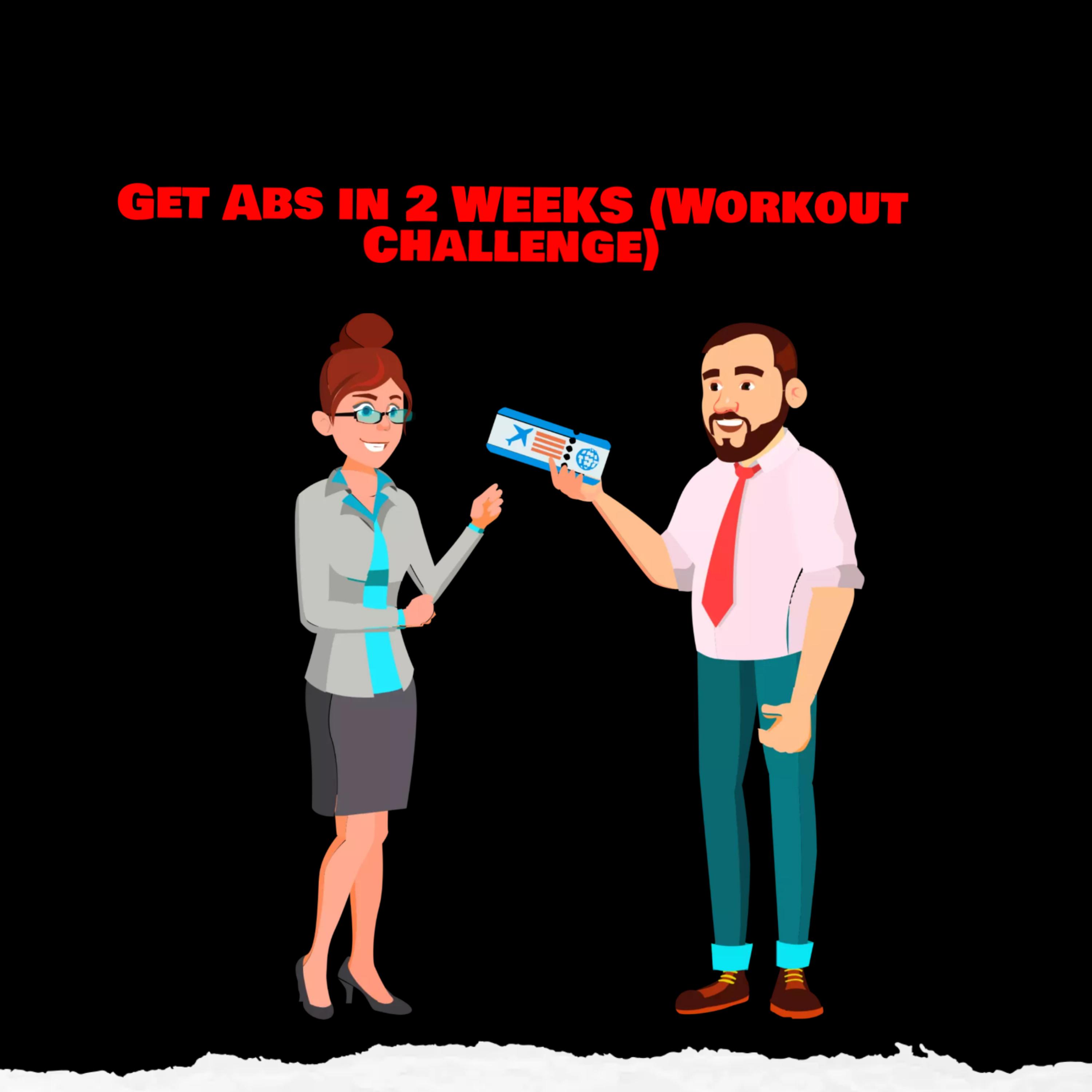 Get Abs in 2 WEEKS (Workout Challenge) artwork