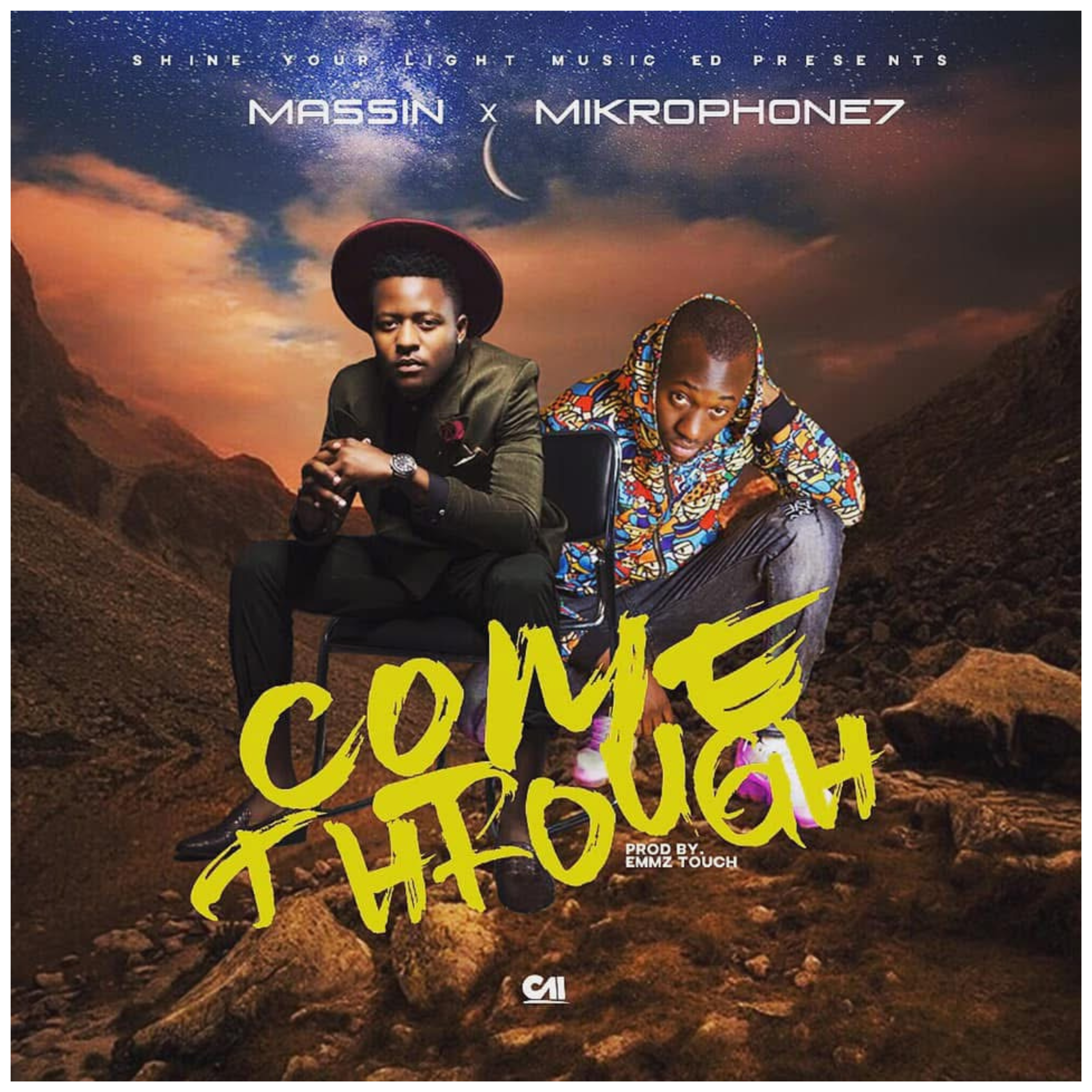 Come through artwork