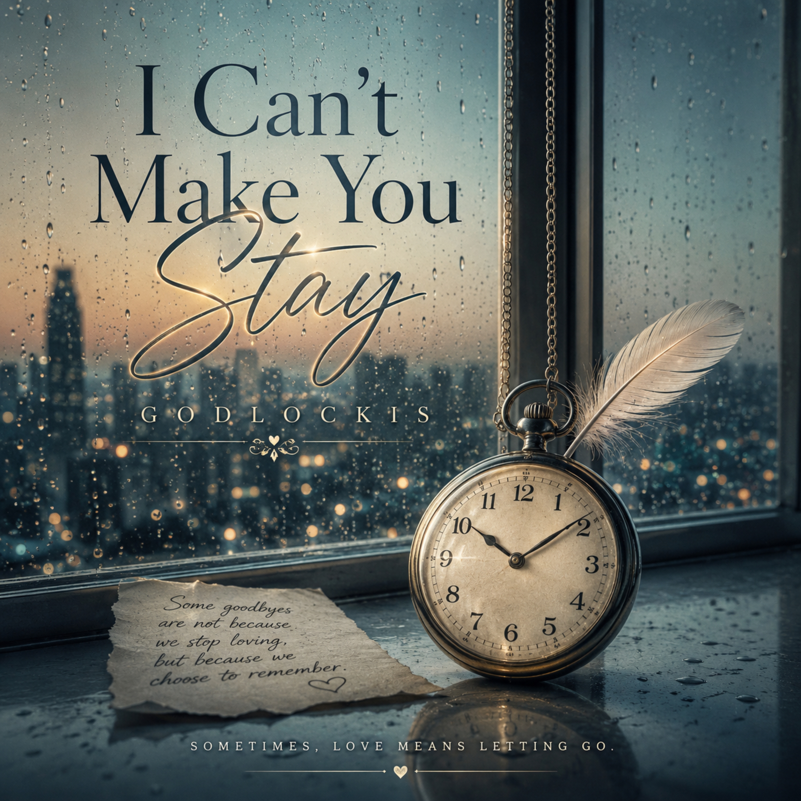 I Can’t Make You Stay by Godlockis cover art