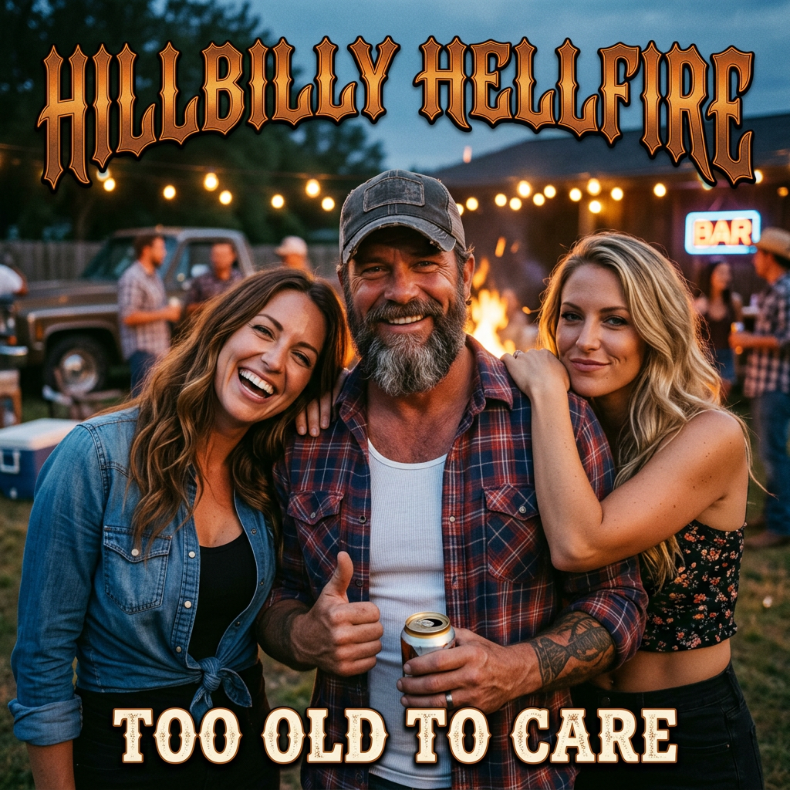 Too Old To Care by Hillbilly Hellfire cover art