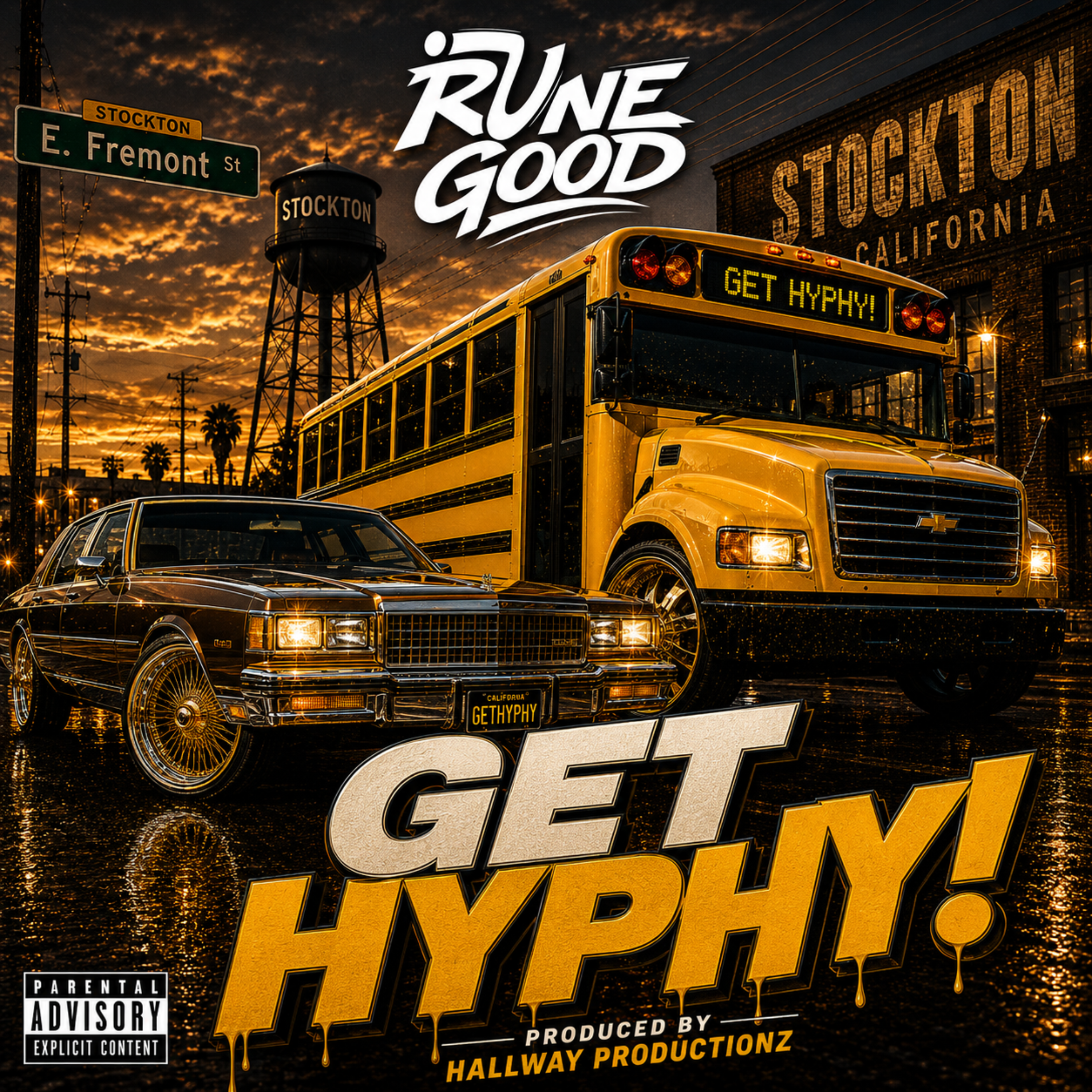 Get Hyphy! by RUNE GOOD cover art
