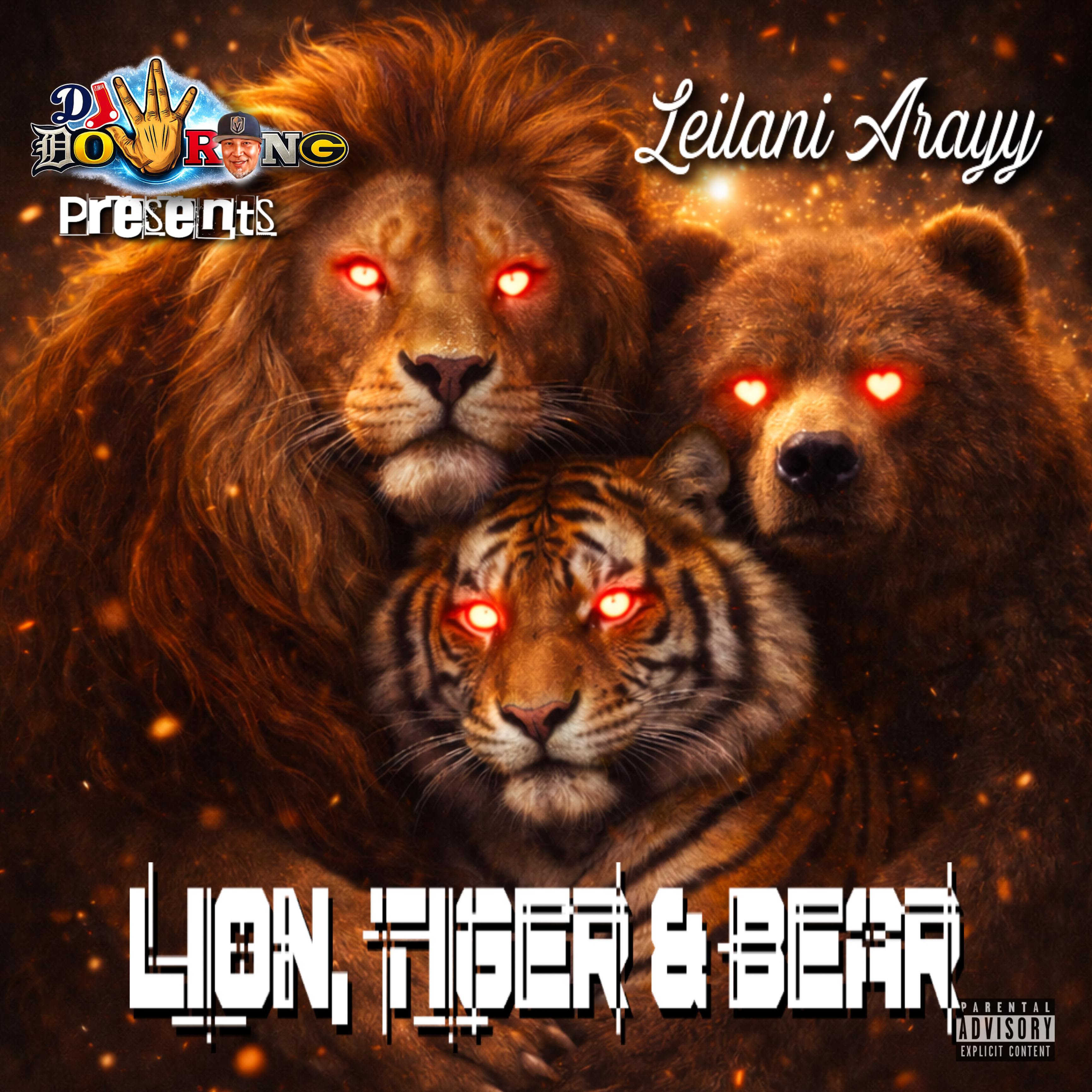Lion, Tiger & Bear artwork