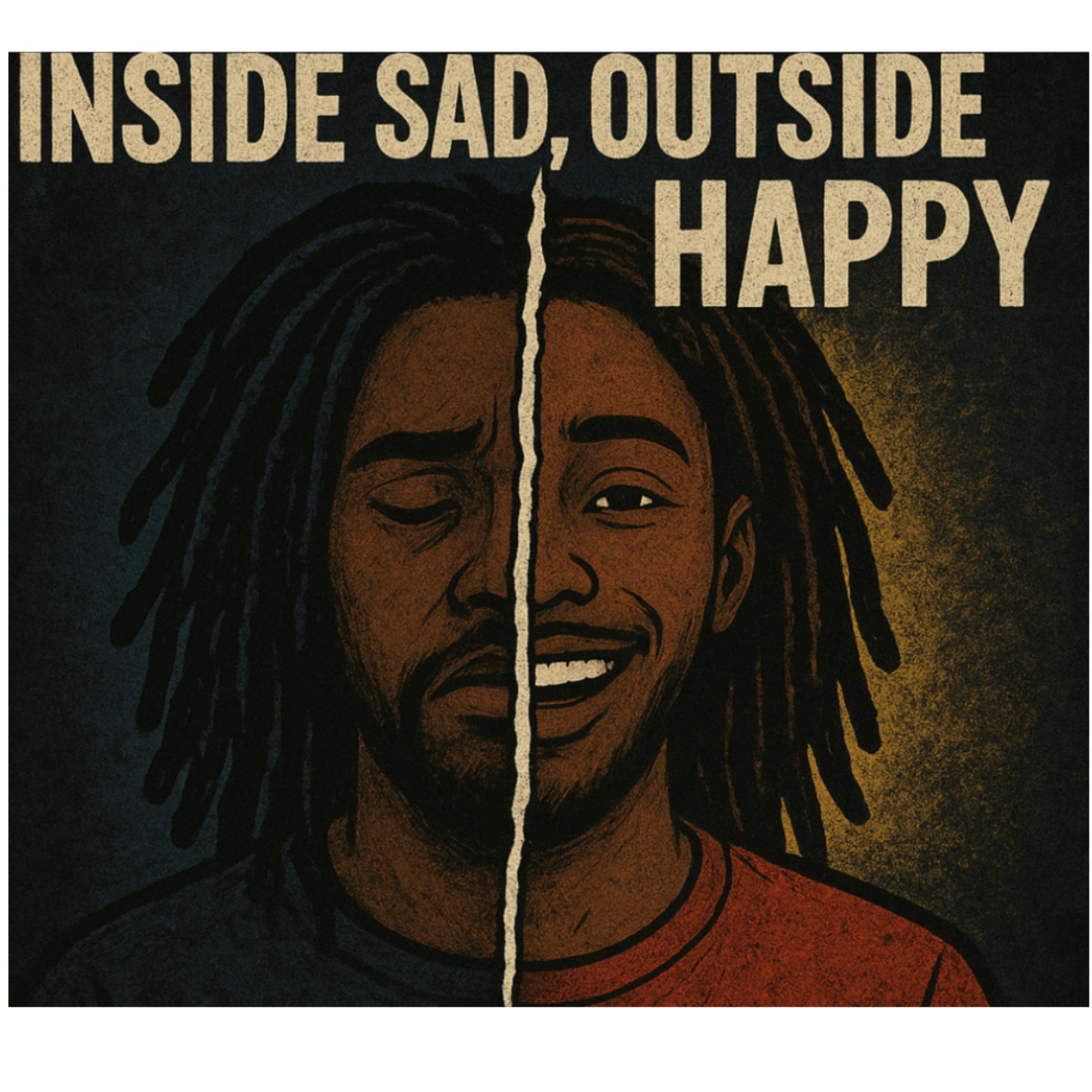 Inside Sad, Outside Happy artwork