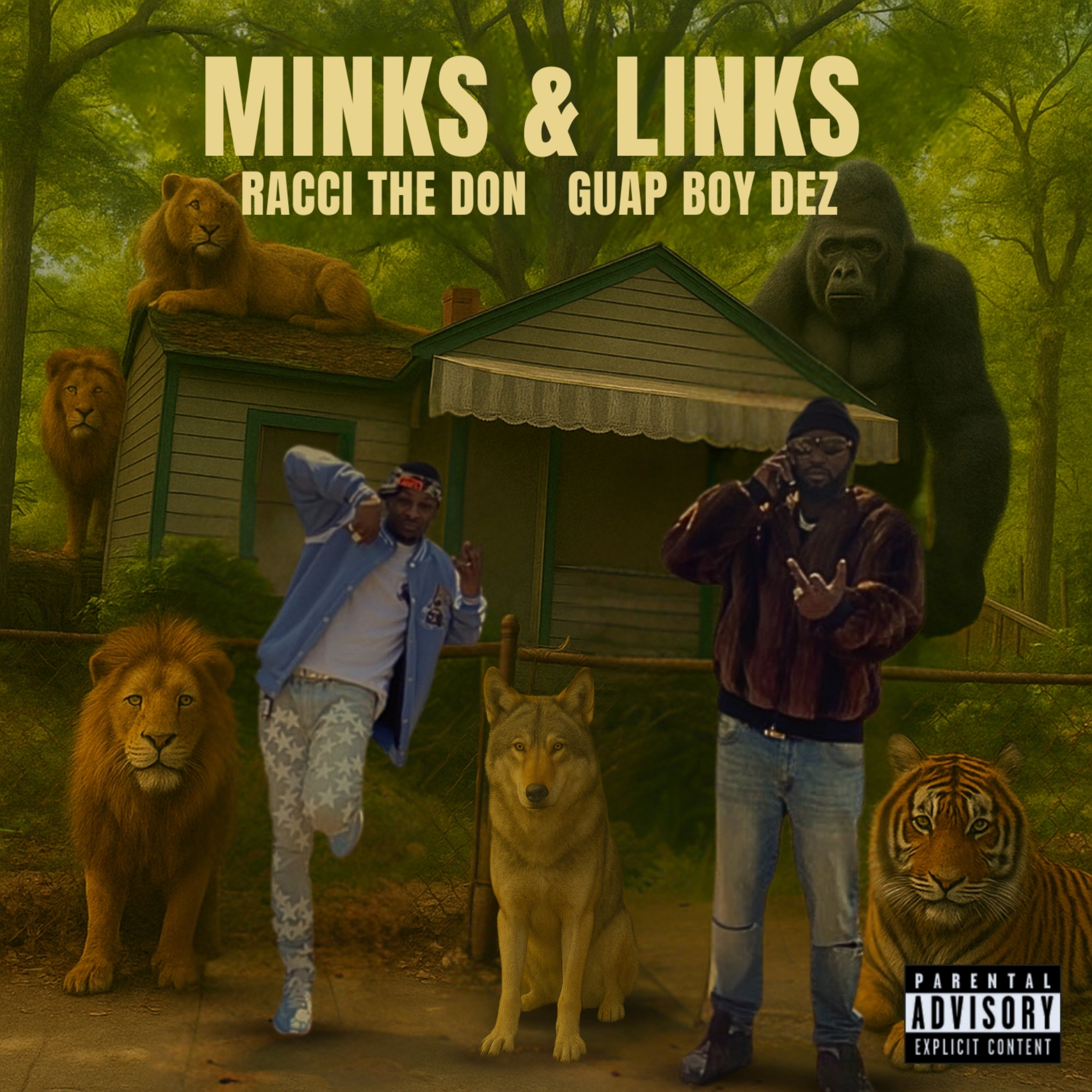 Minks & Links artwork