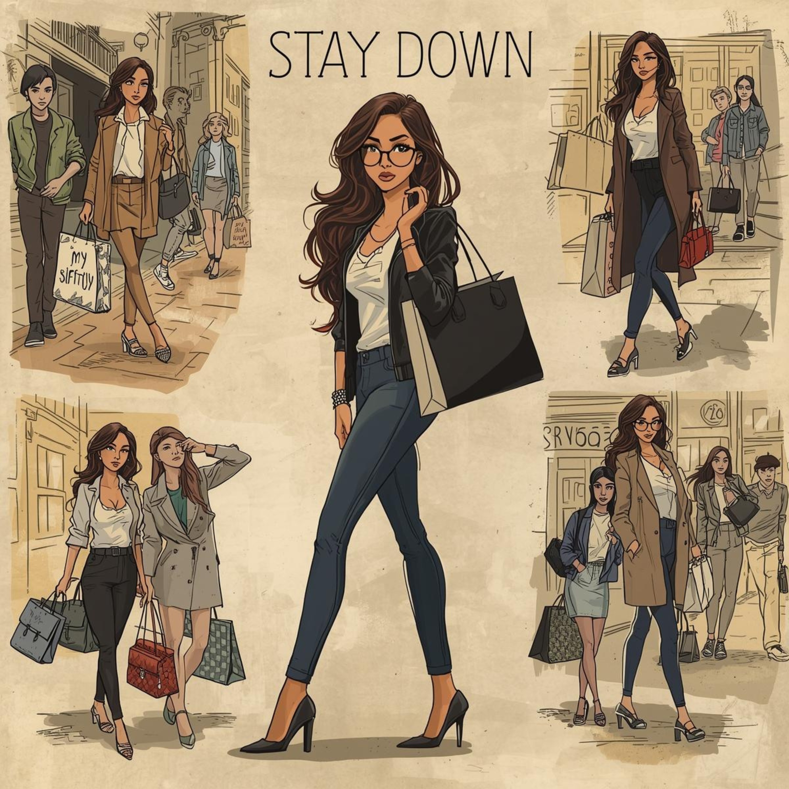 STAY DOWN - (REMIX) artwork