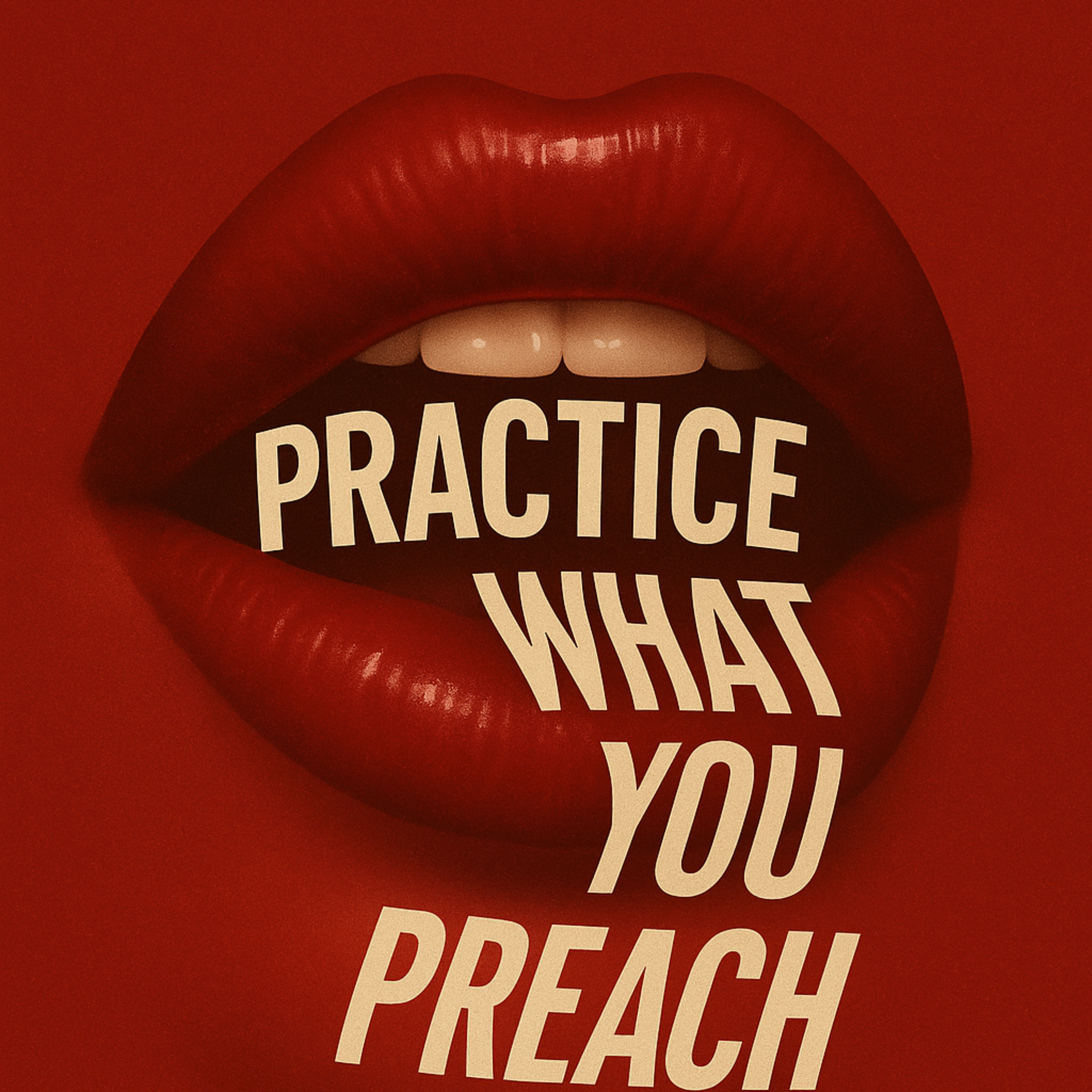 PRACTICE WHAT YOU PREACH artwork