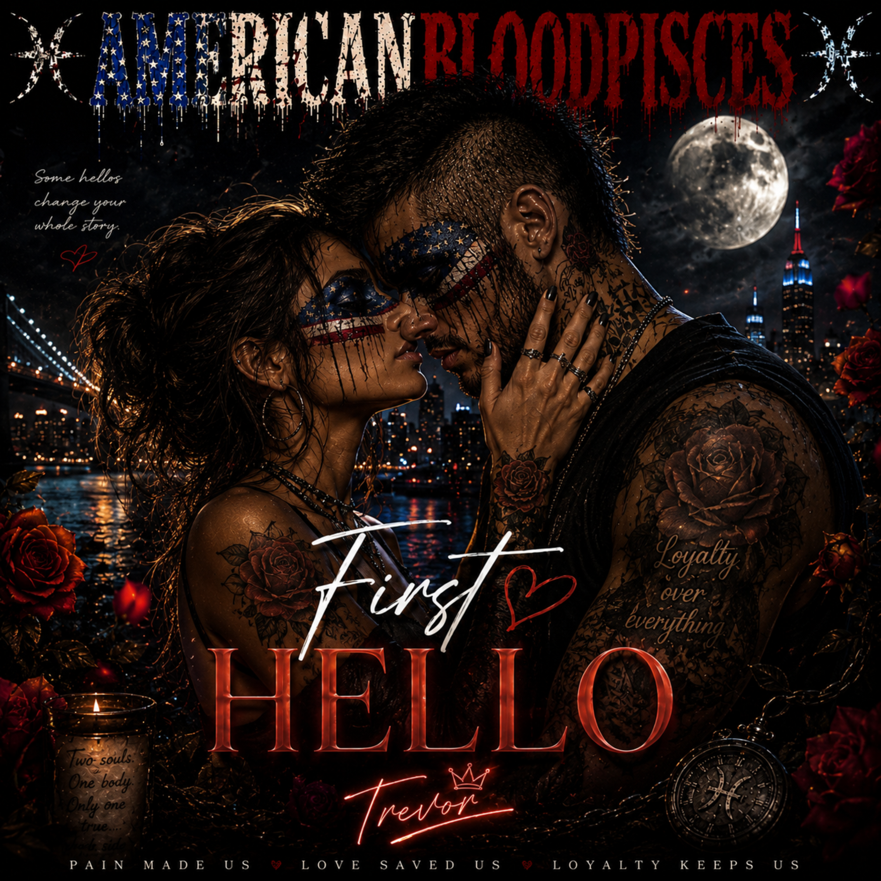 Frist Hello by Americanbloodpisces cover art