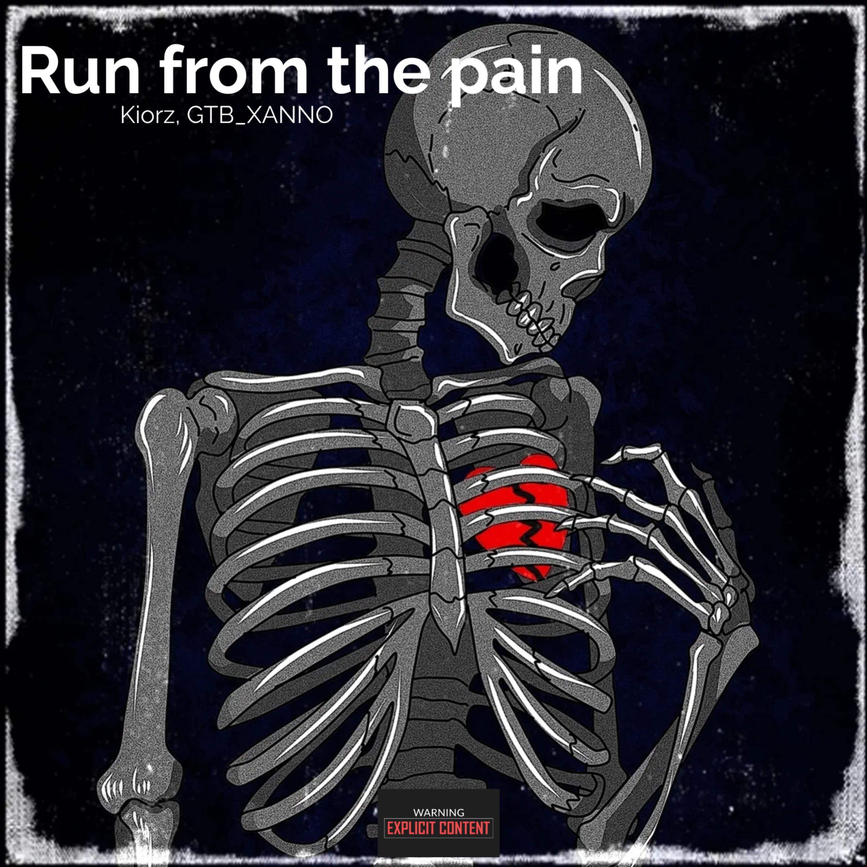 Run from the pain artwork
