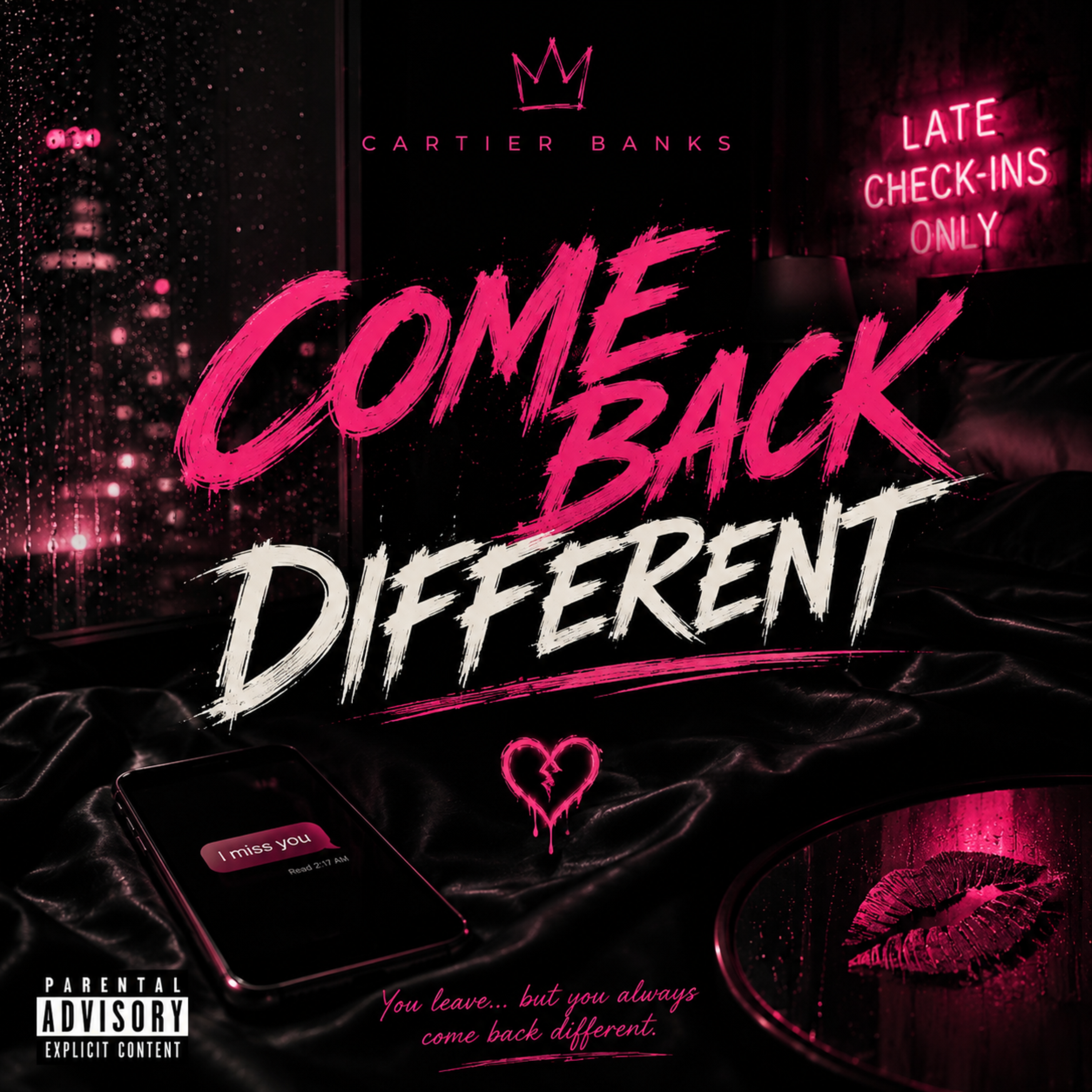 Come Back Different by Cartier Banks cover art