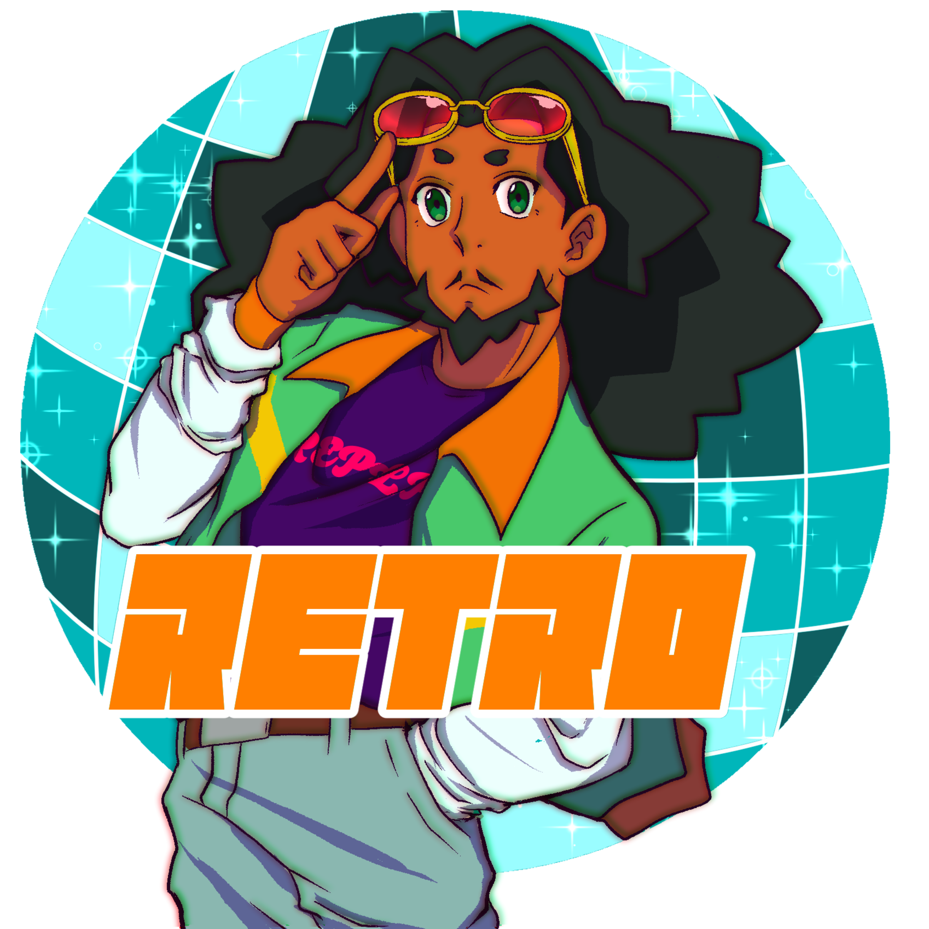 Retro artwork