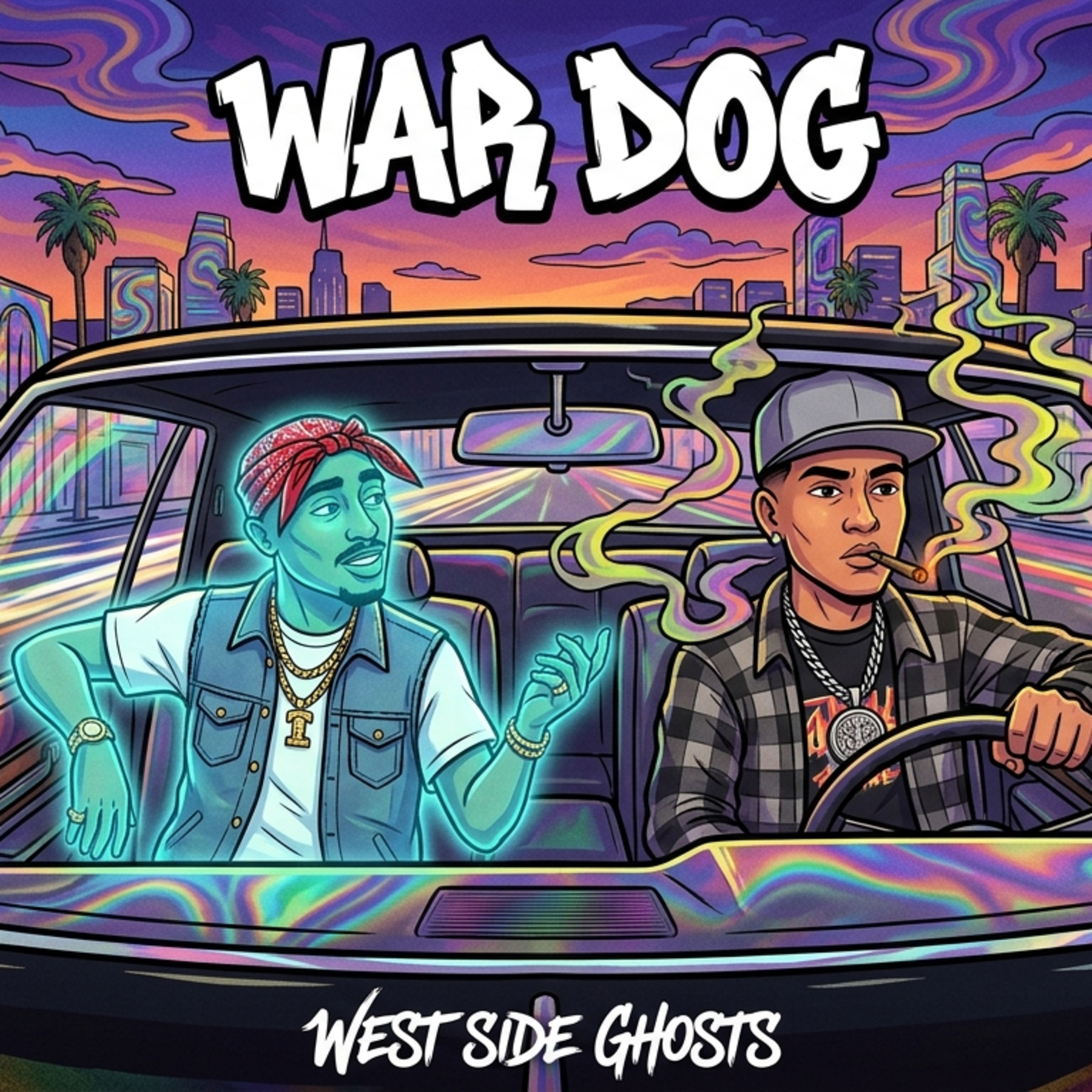 Westside Ghosts by War Dog cover art