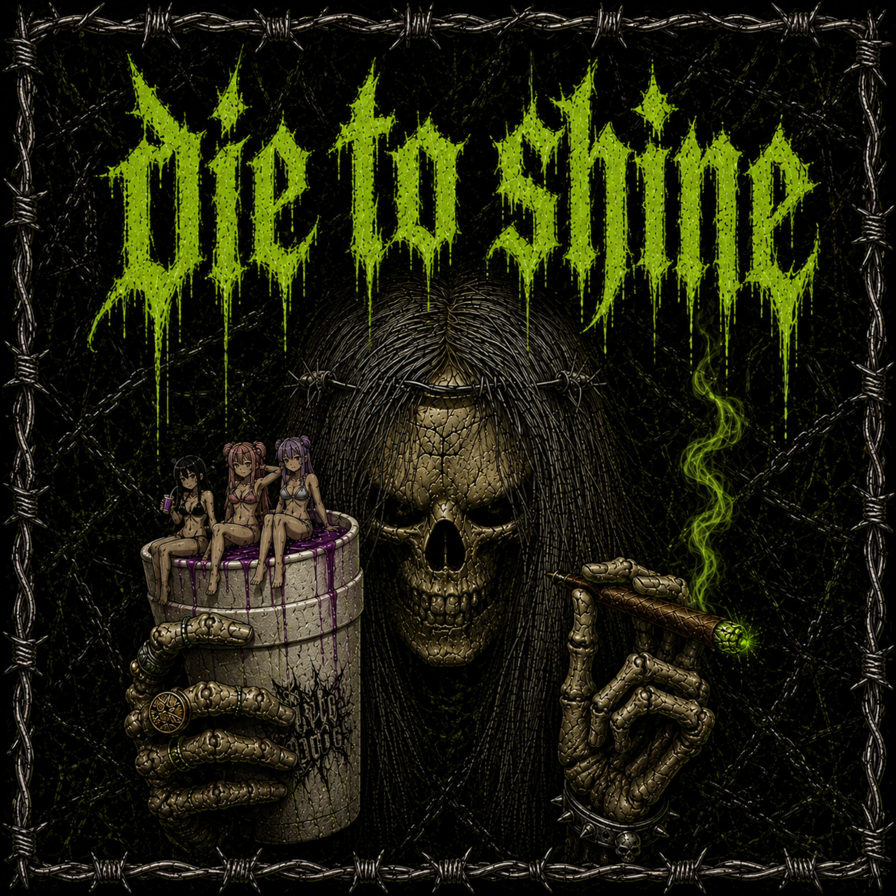 die to shine by protected cover art