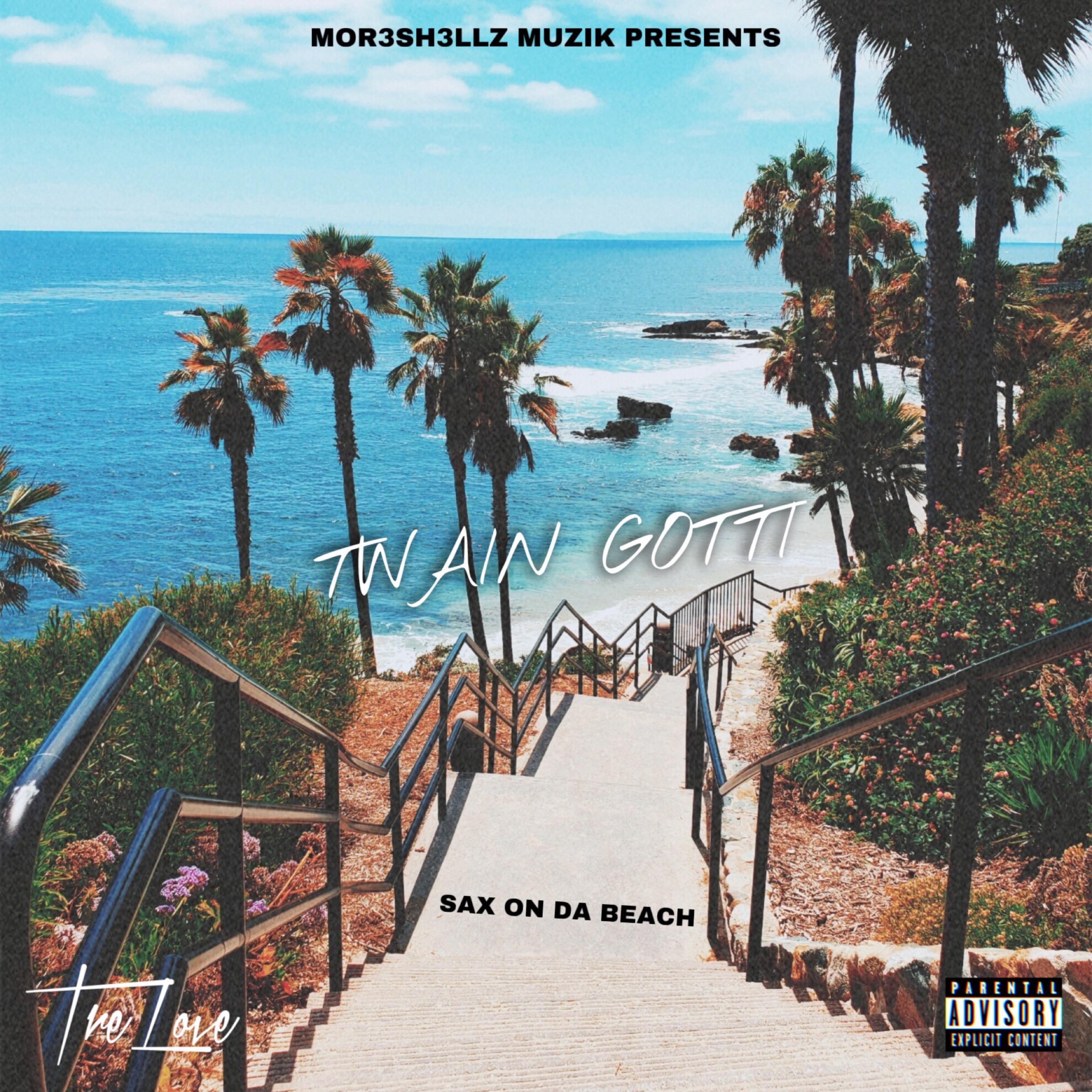 Sax On Da Beach artwork