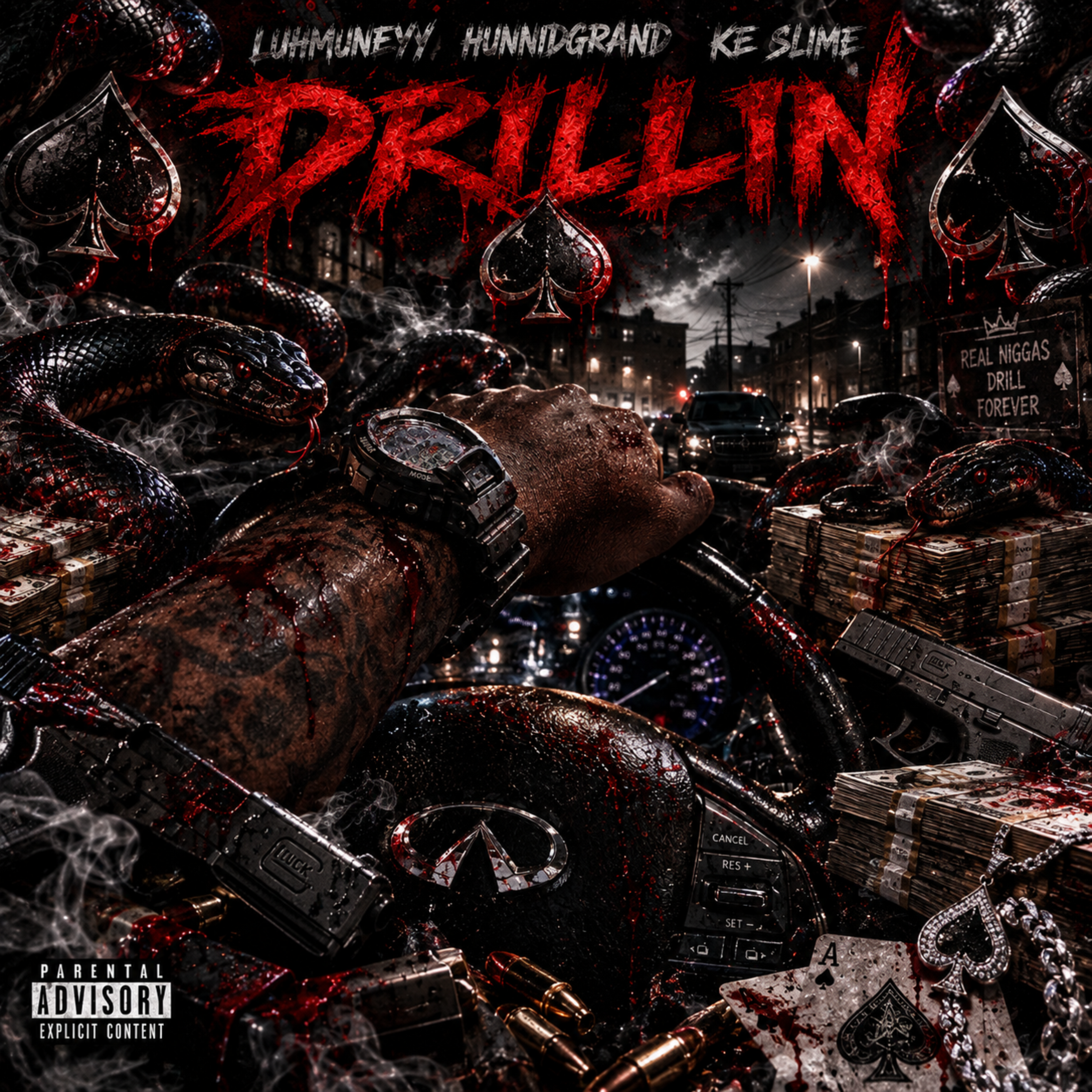 Drillin by Hunnid’Grand cover art