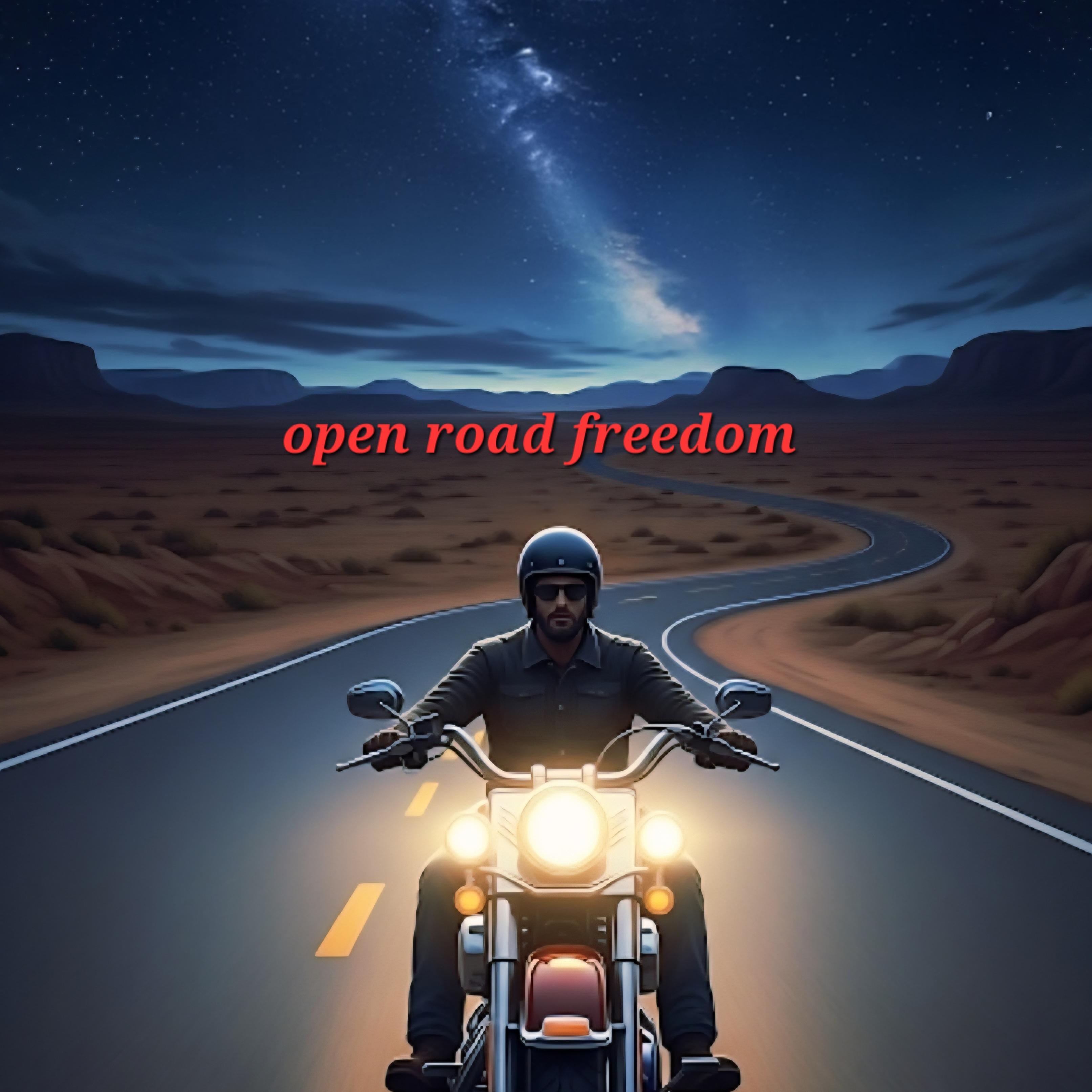 open road freedom artwork