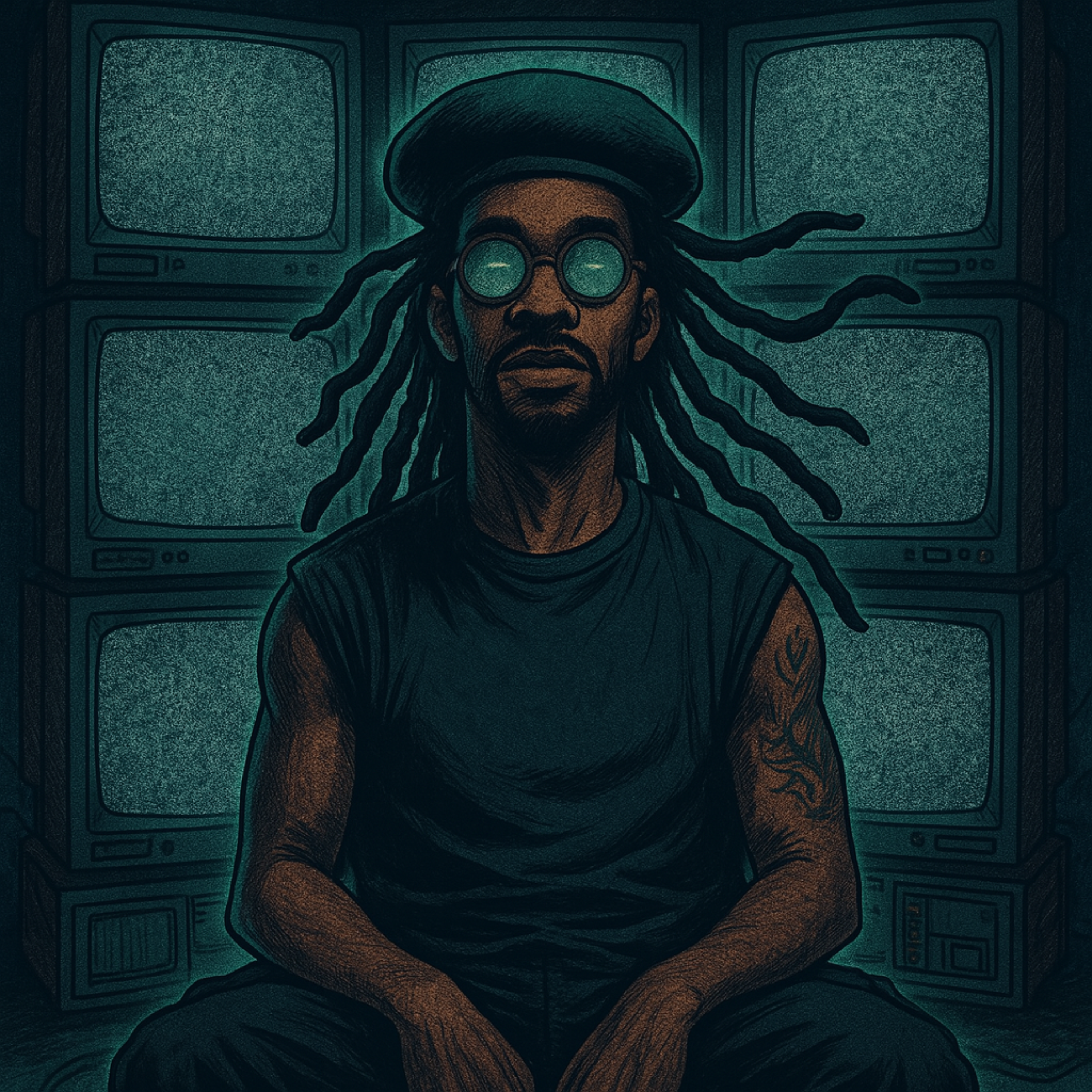 A MILLION TV SCREENZ artwork